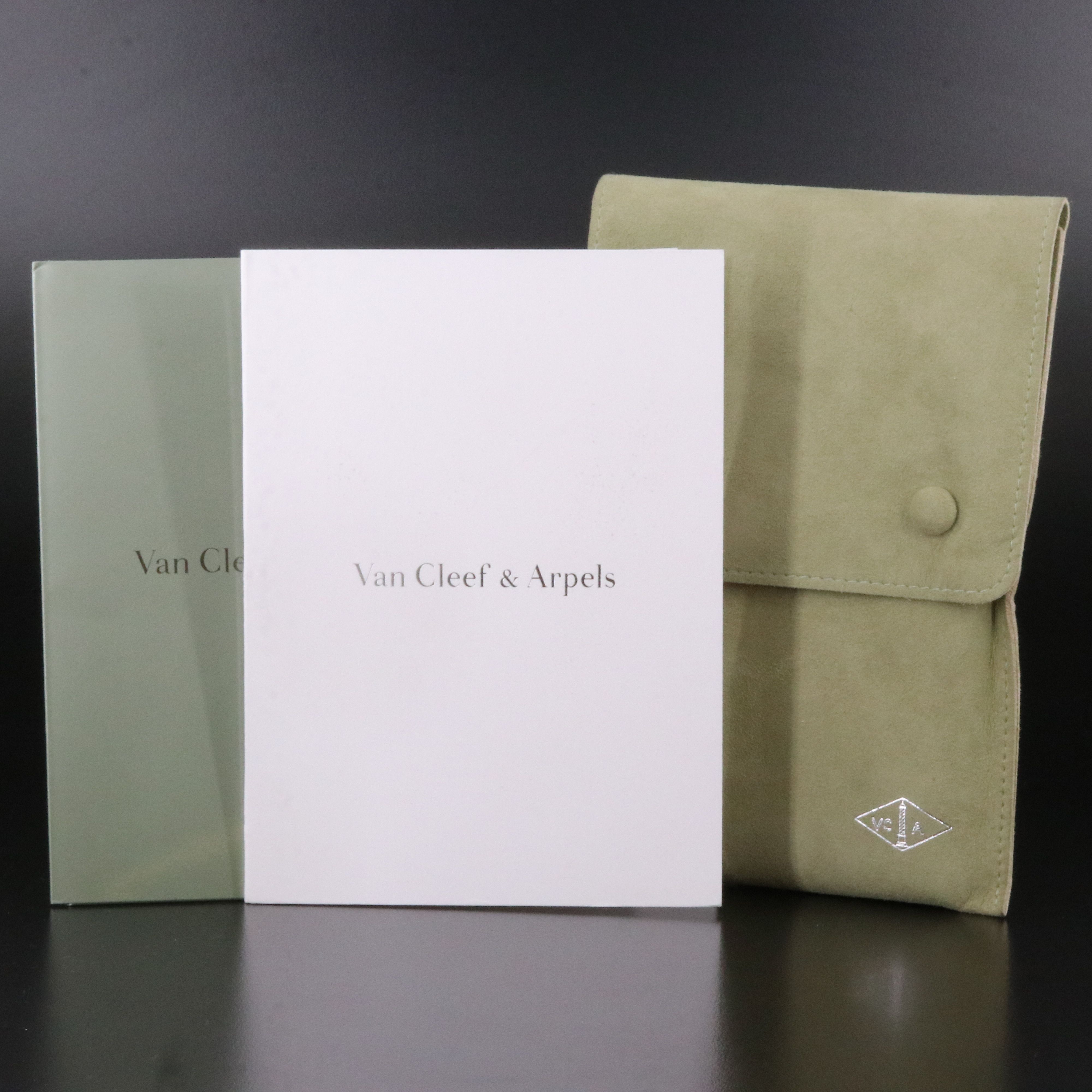 Van Cleef & Arpels Vintage Alhambra 18K 10 Motif Necklace with COA