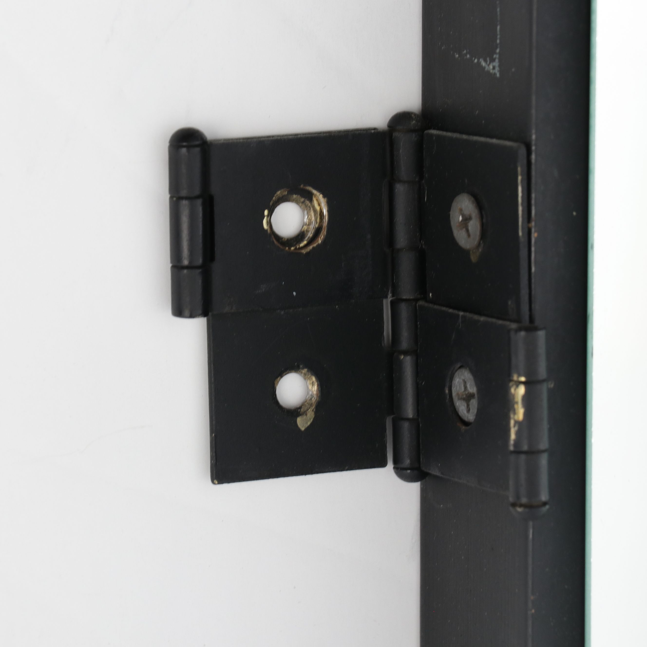 Contemporary Modern Three-Panel Mirrored Room Divider