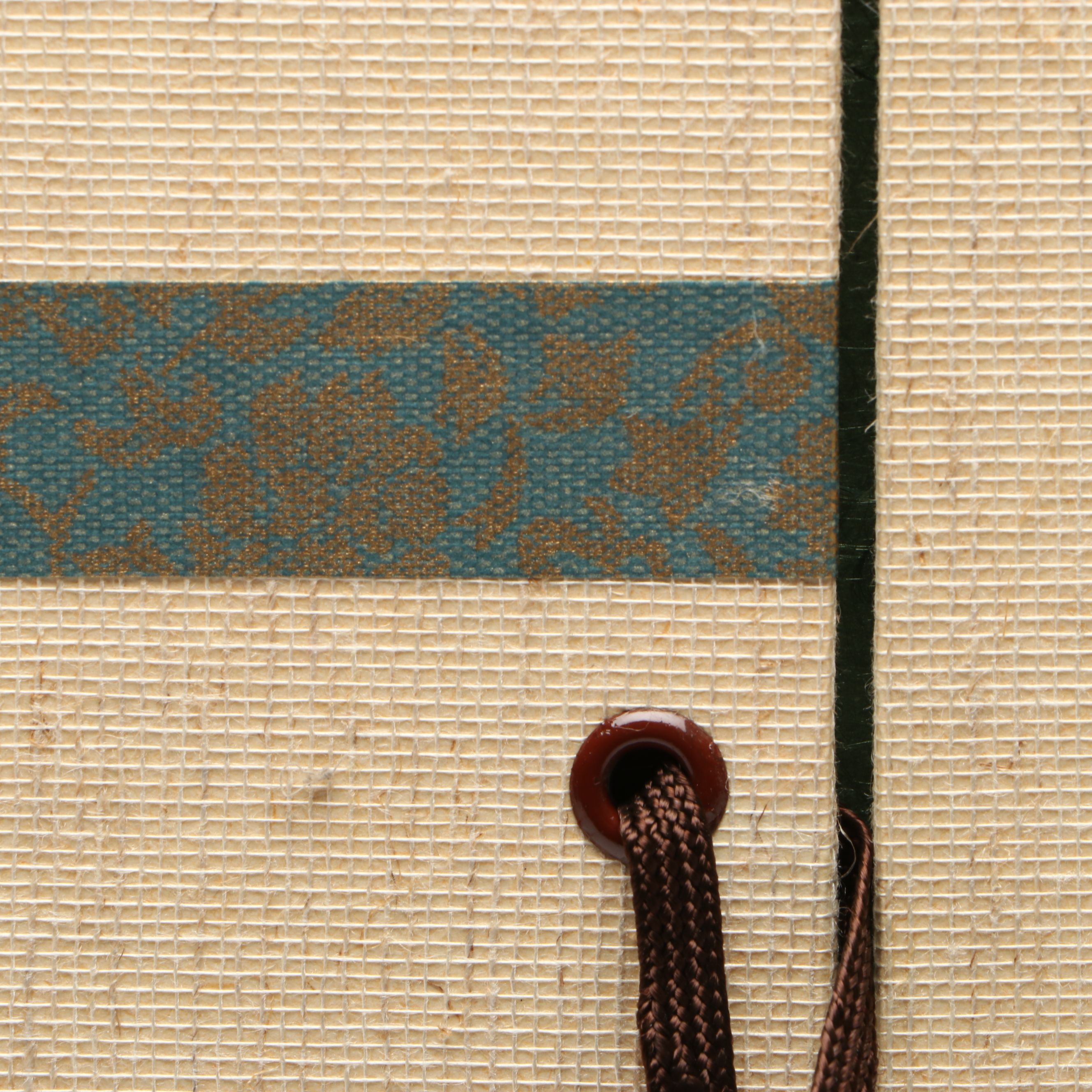 Japanese Koinobori Harie Paper Cutout Folding Board and Cat Wall Hanging