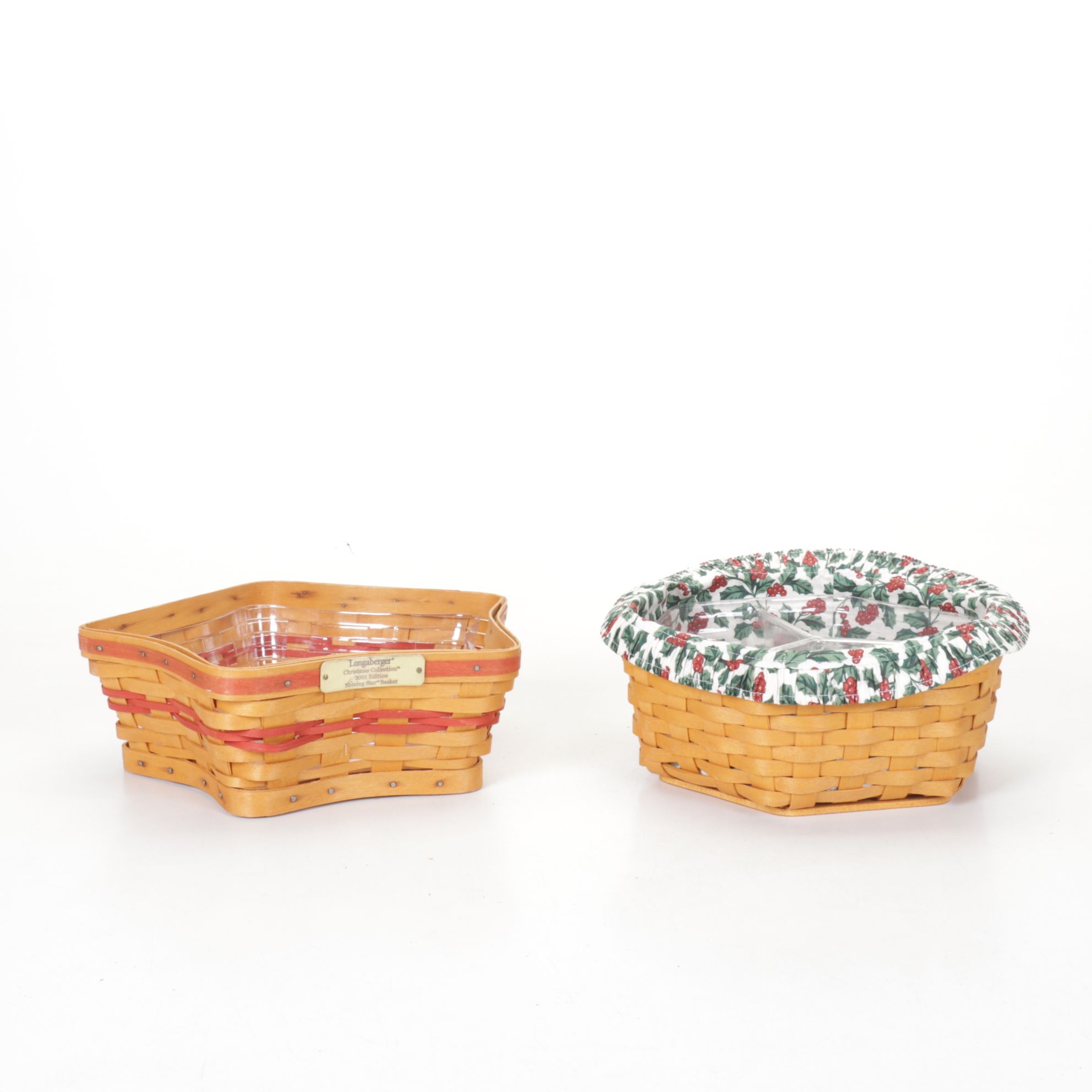 Longaberger "Shinning Star" Christmas Basket and Other Holiday Baskets