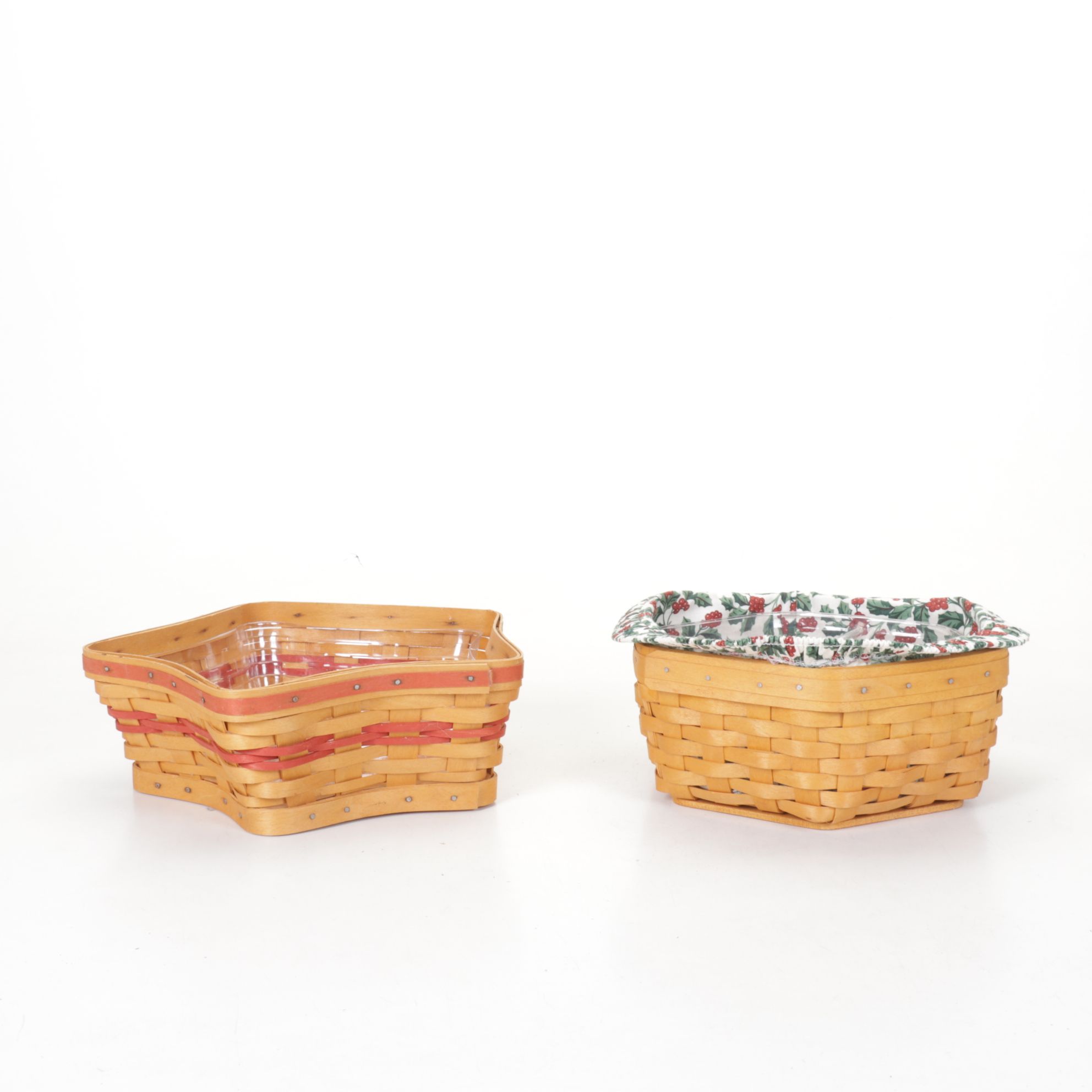 Longaberger "Shinning Star" Christmas Basket and Other Holiday Baskets