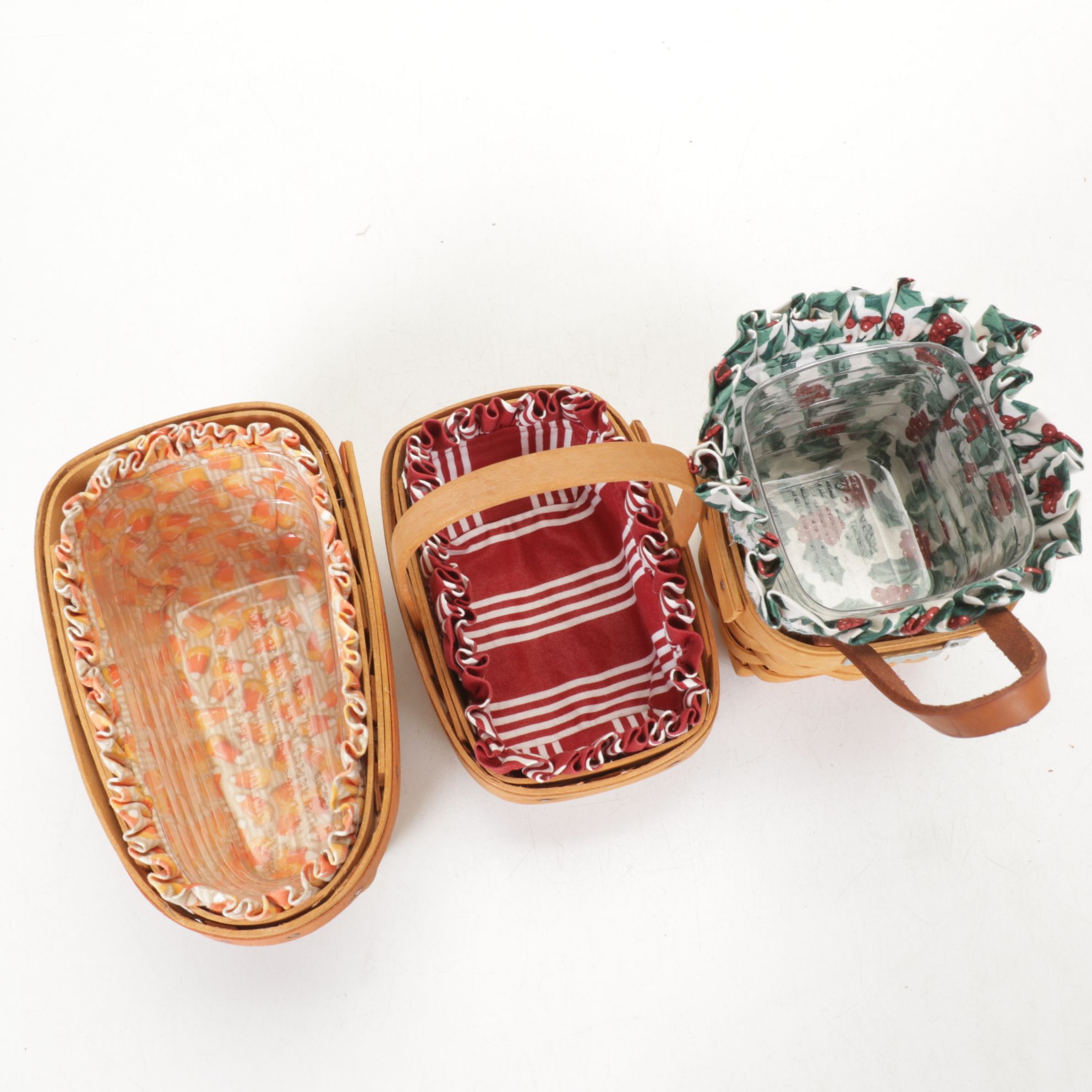 Longaberger "Shinning Star" Christmas Basket and Other Holiday Baskets