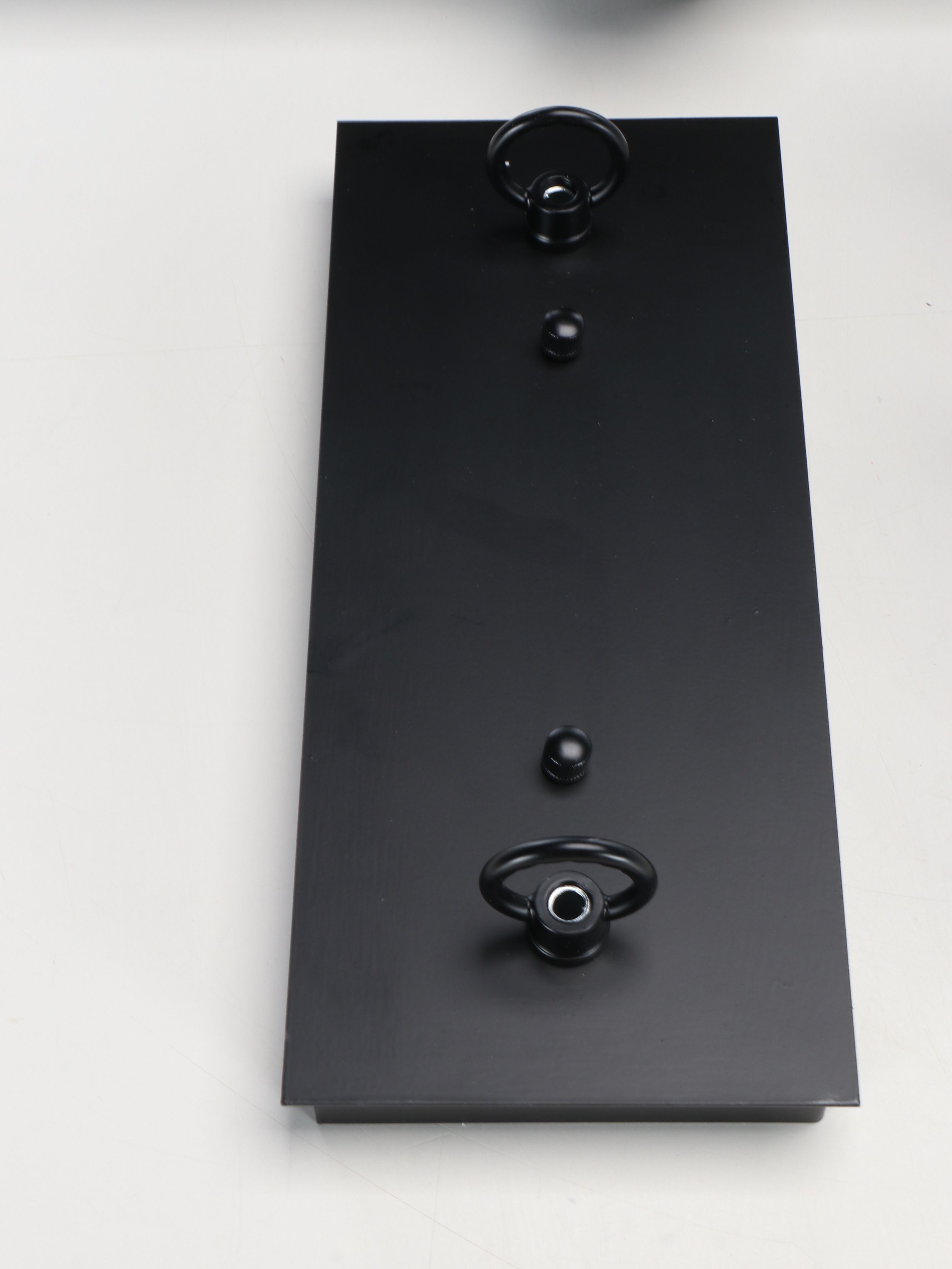 Modern Black Linear Island Pendant Light