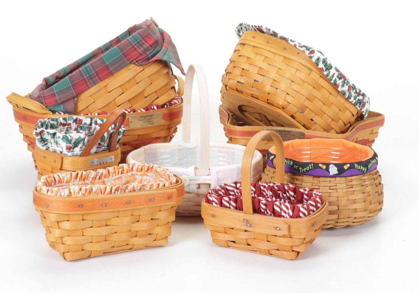Longaberger "Shinning Star" Christmas Basket and Other Holiday Baskets