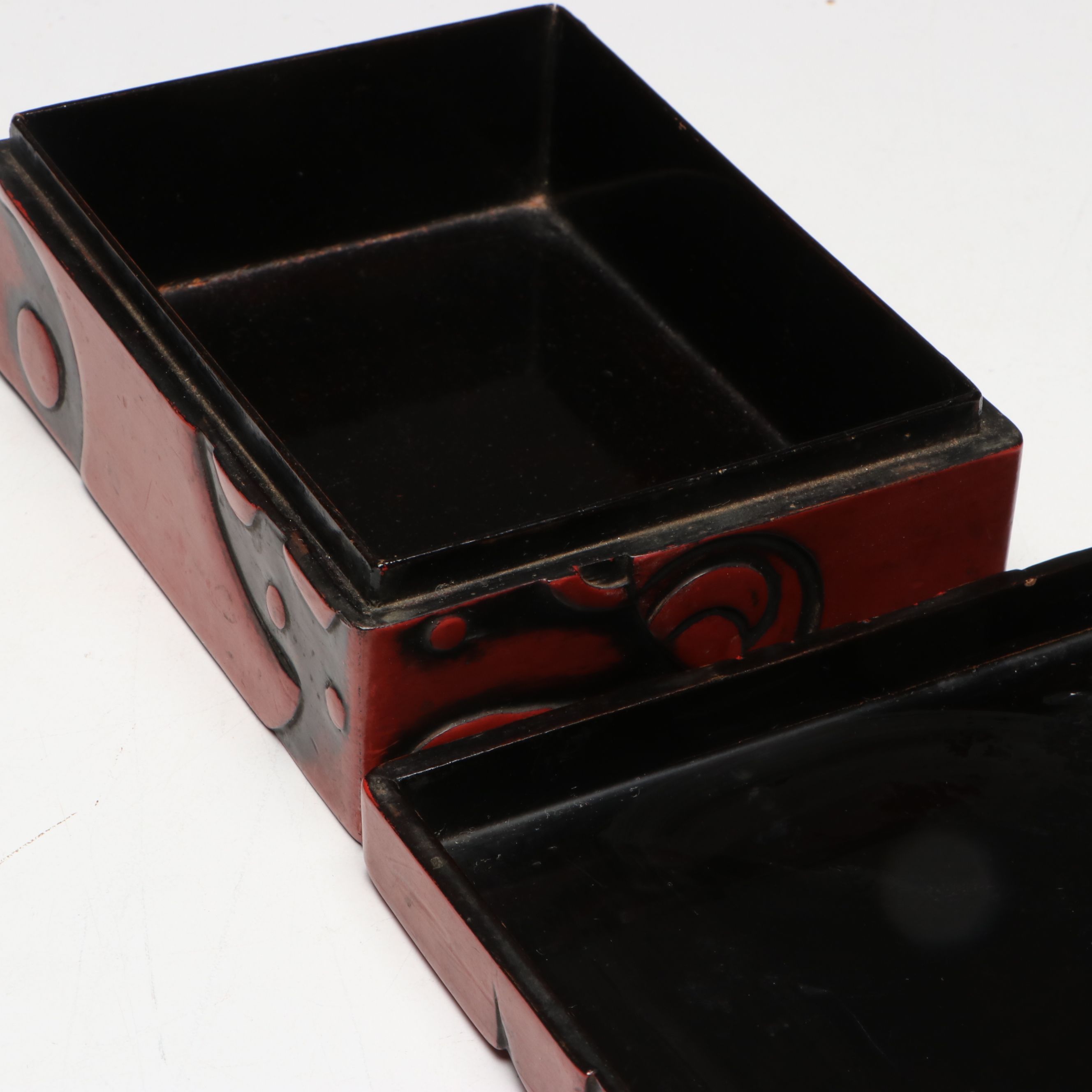 Japanese Style Enameled and Lacquer Decorative Boxes