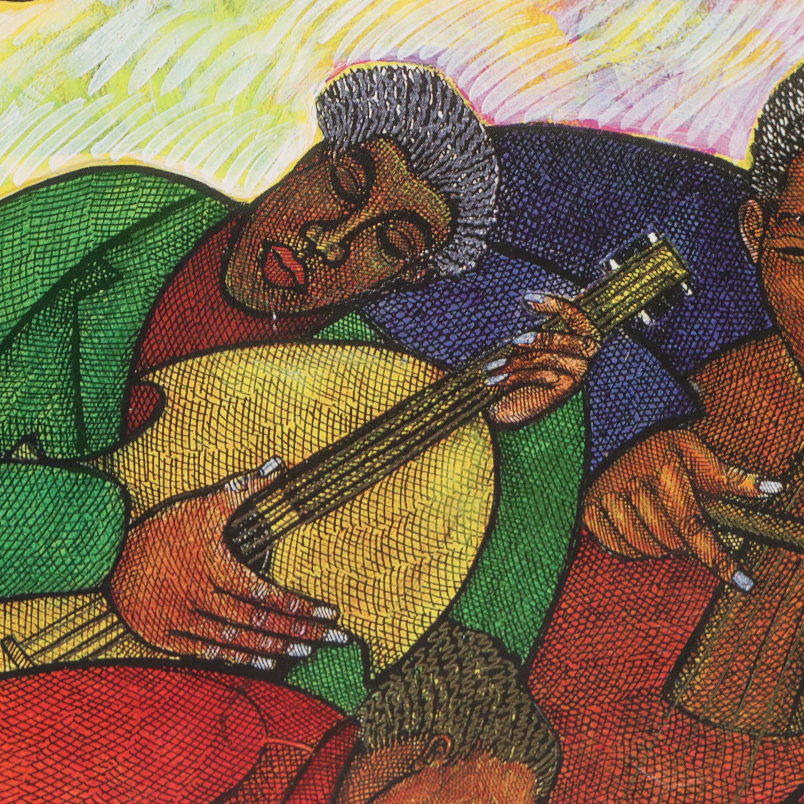 Offset Lithographs Inlcuding "Lady with a Song" After Charles Bibbs