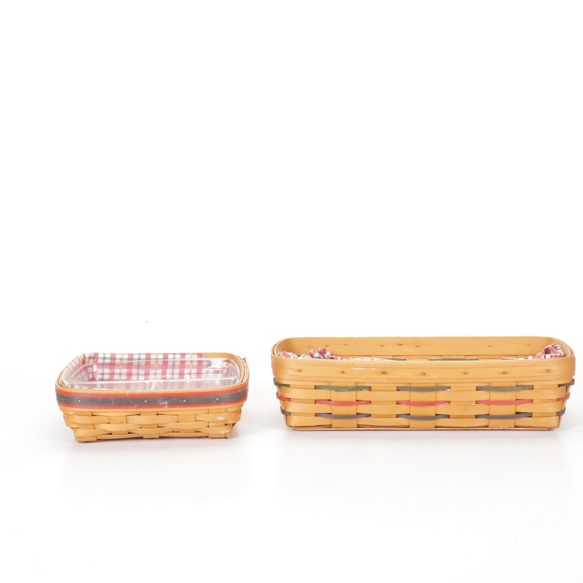 Longaberger Woven Biscuit, Fruit and Other Baskets