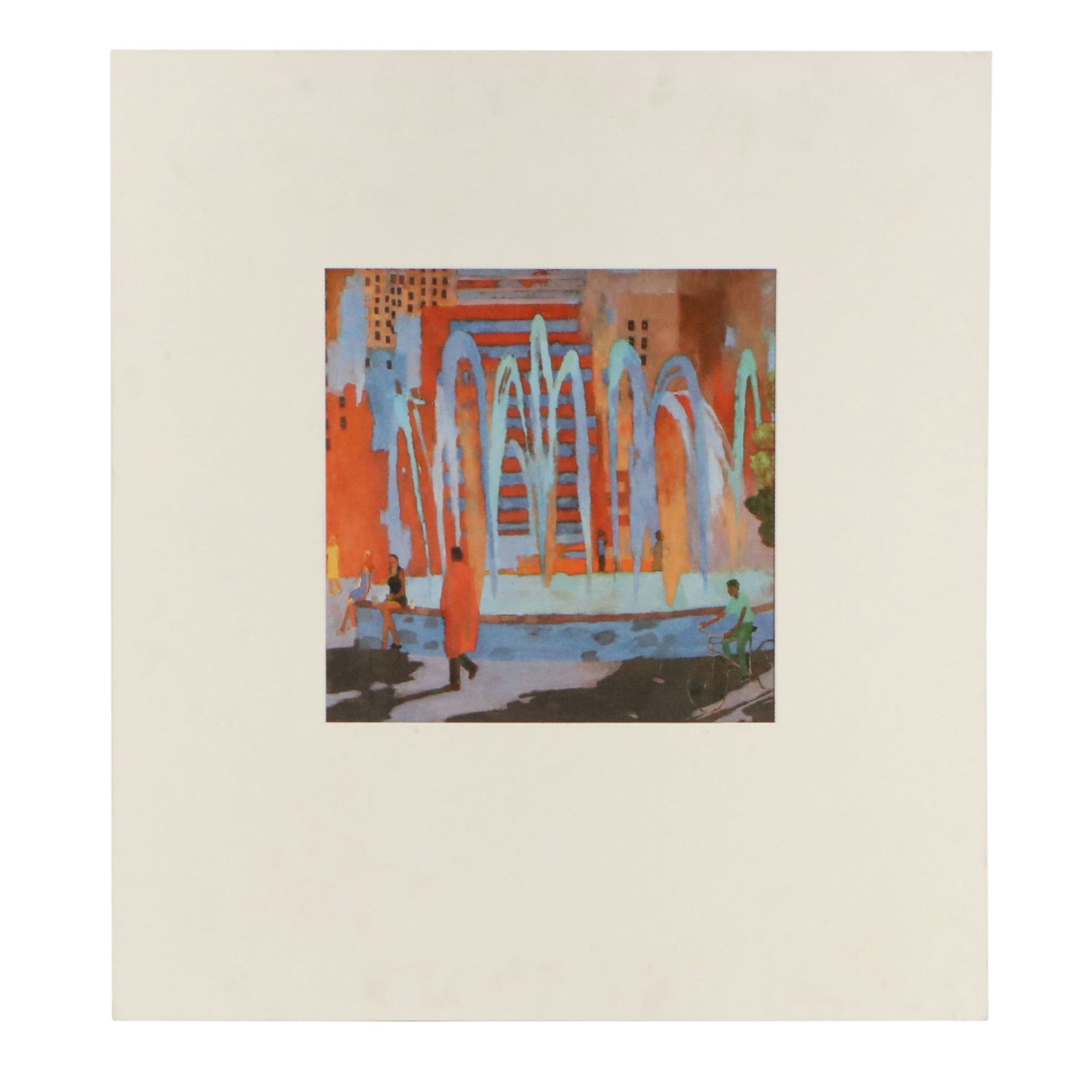 Offset Lithographs Inlcuding "Lady with a Song" After Charles Bibbs