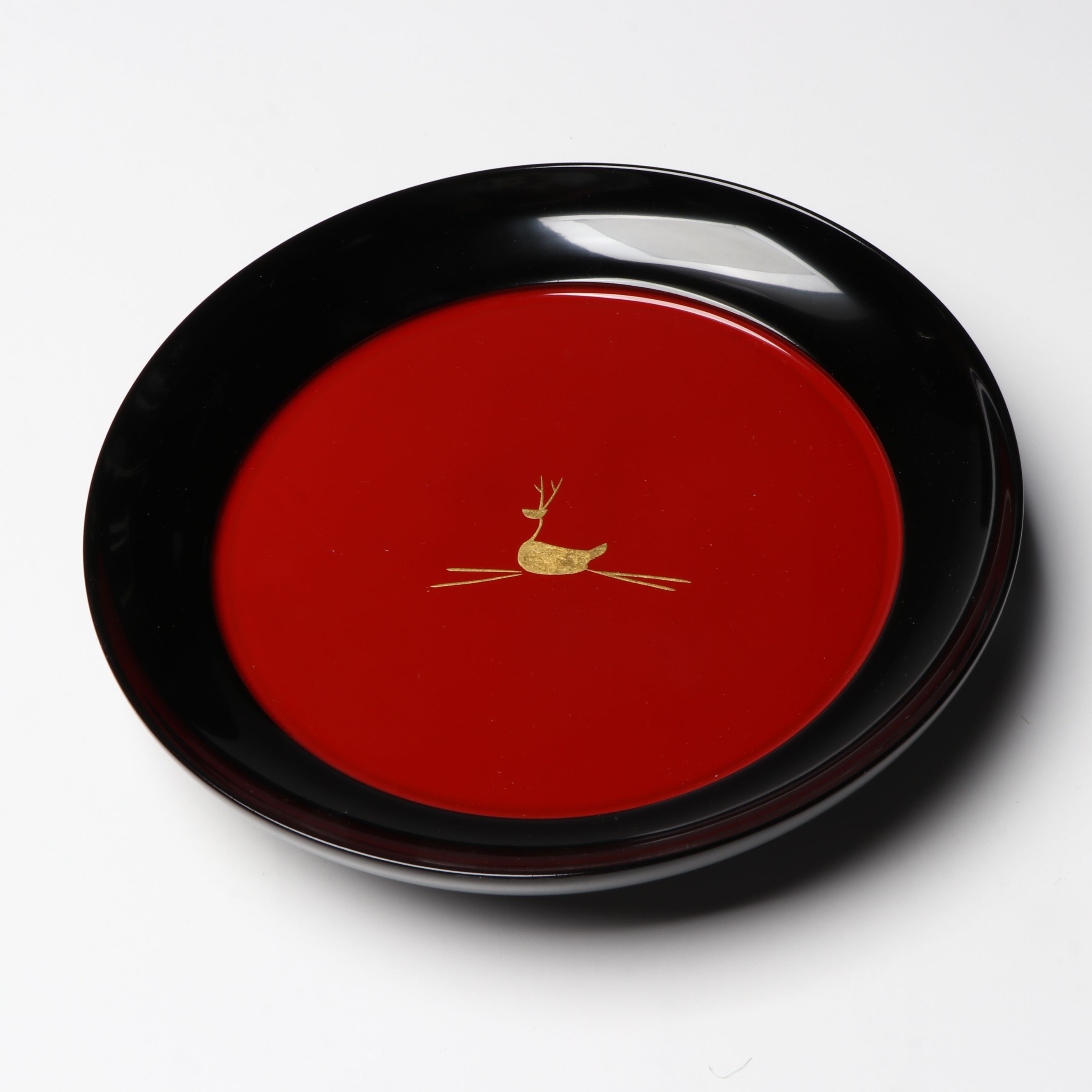 Japanese Red, Black and Gold Lacquerware Trays and More Serveware