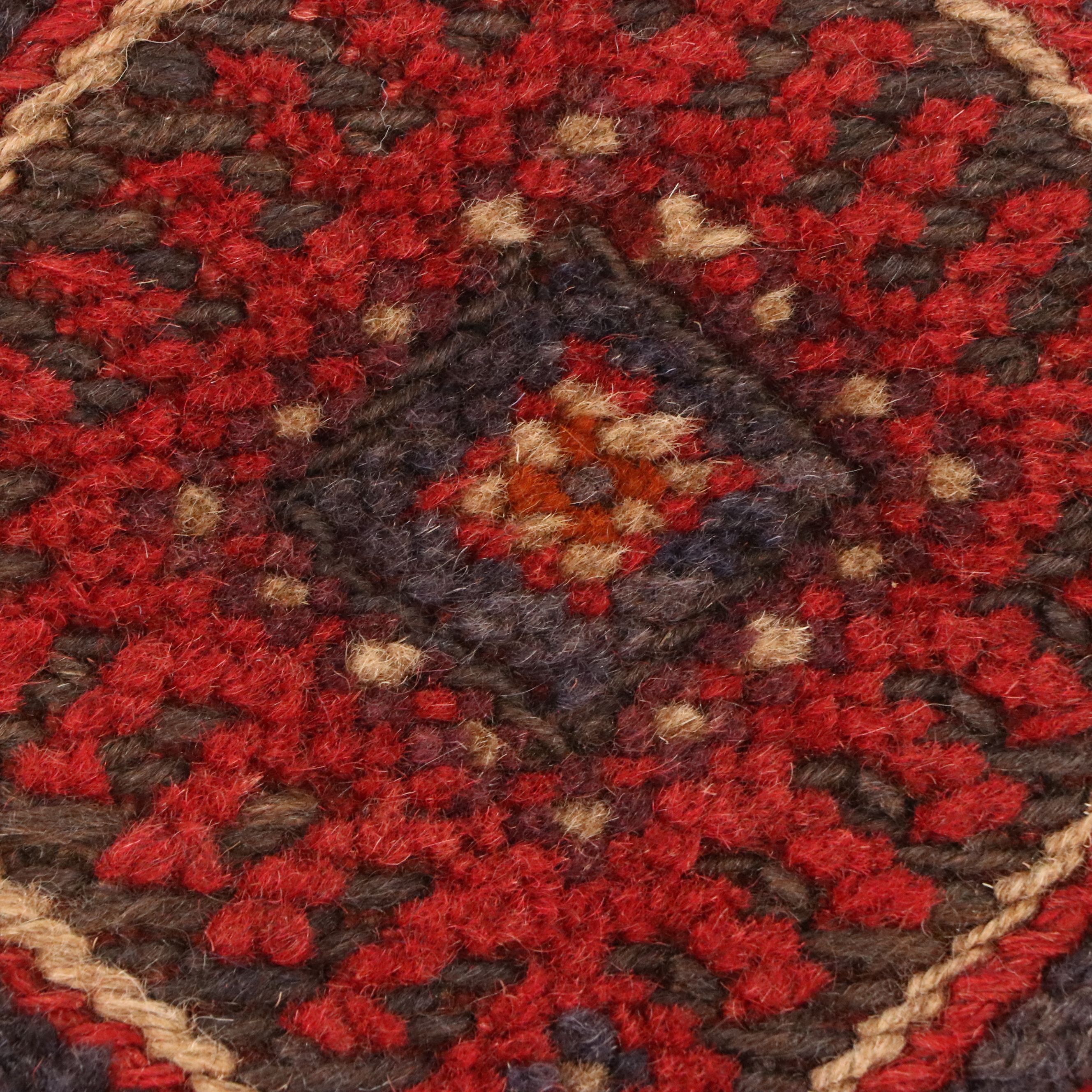 2'3 x 7'8 Handmade Afghan Mashwani Carpet Runner