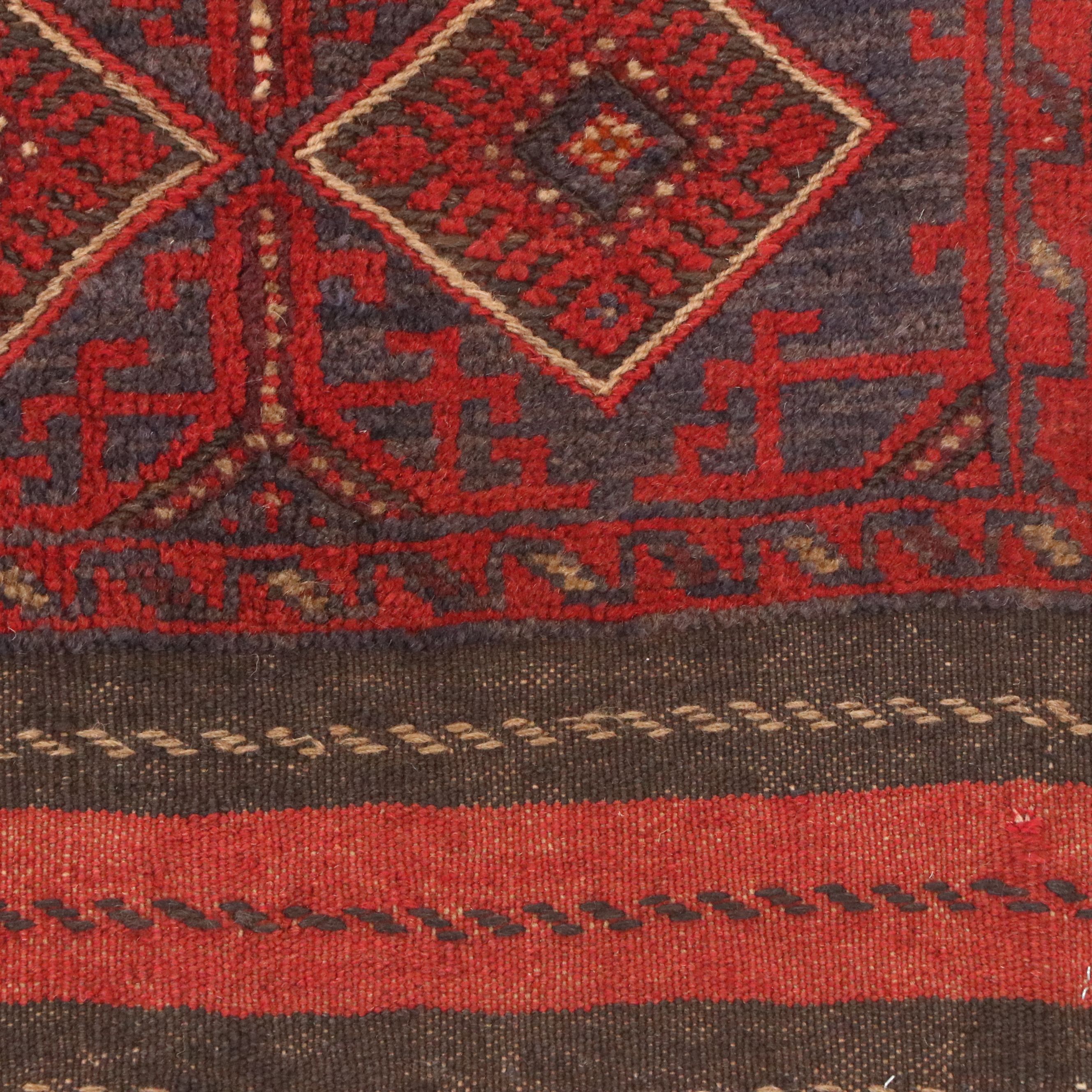 2'3 x 7'8 Handmade Afghan Mashwani Carpet Runner