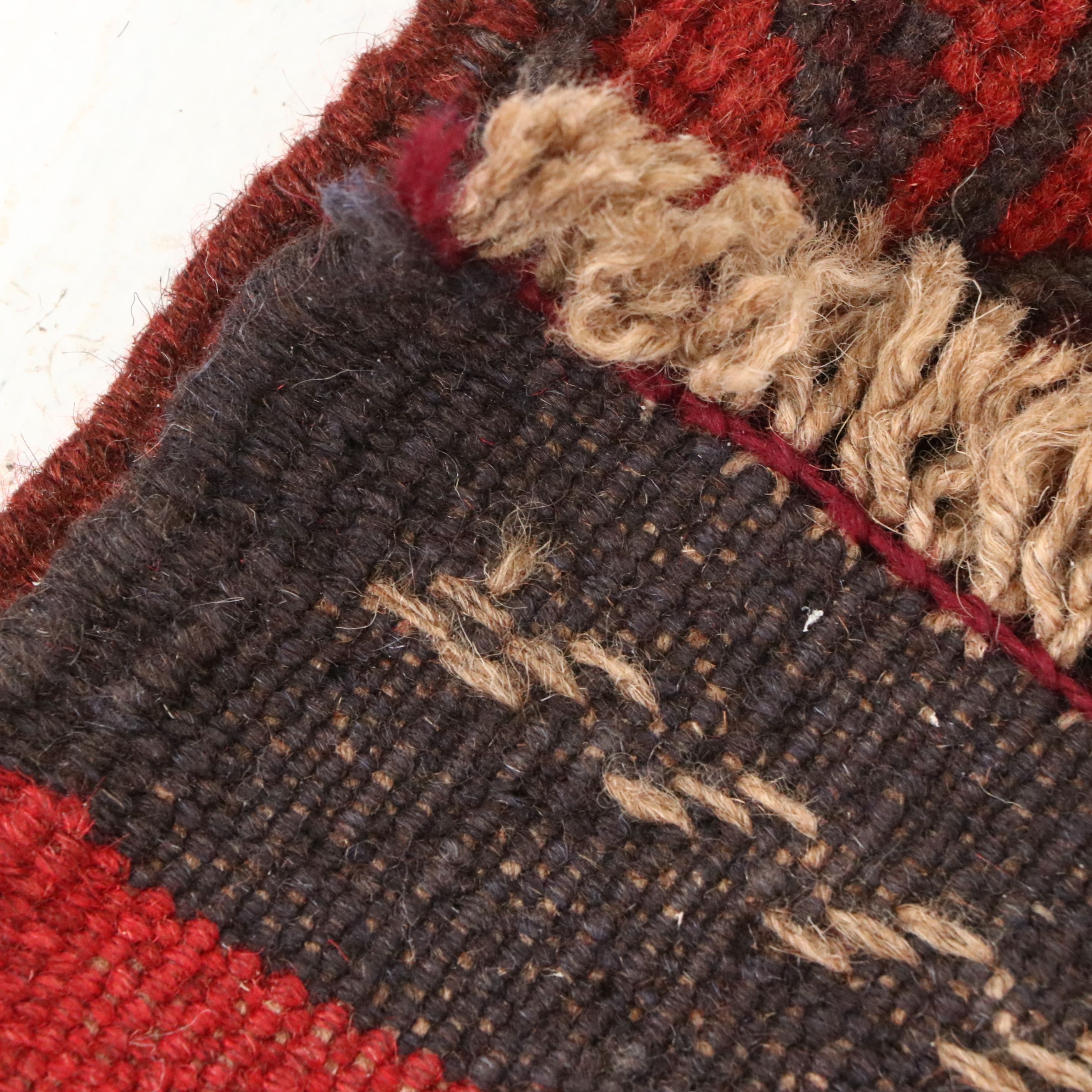 2'3 x 7'8 Handmade Afghan Mashwani Carpet Runner