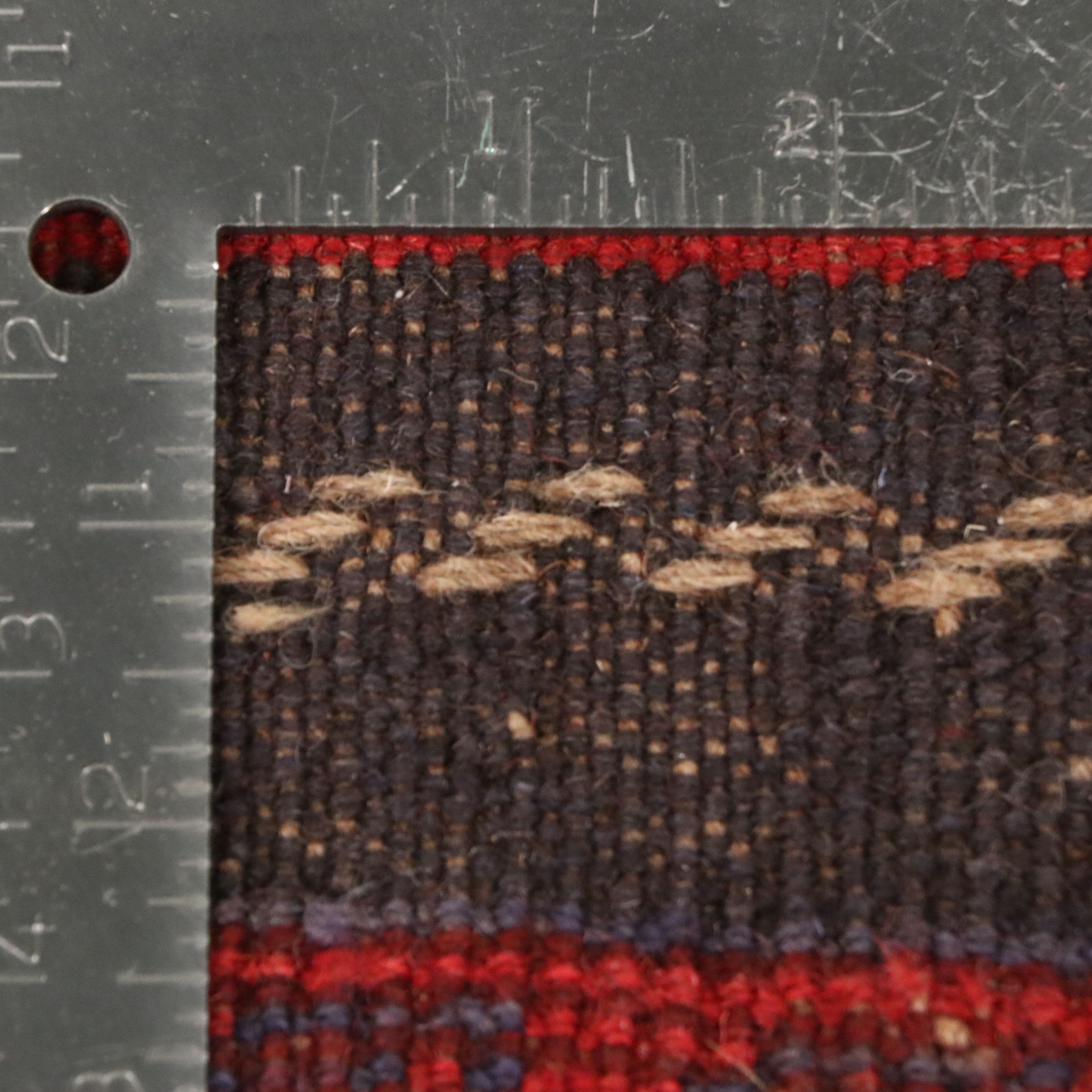 2'3 x 7'8 Handmade Afghan Mashwani Carpet Runner