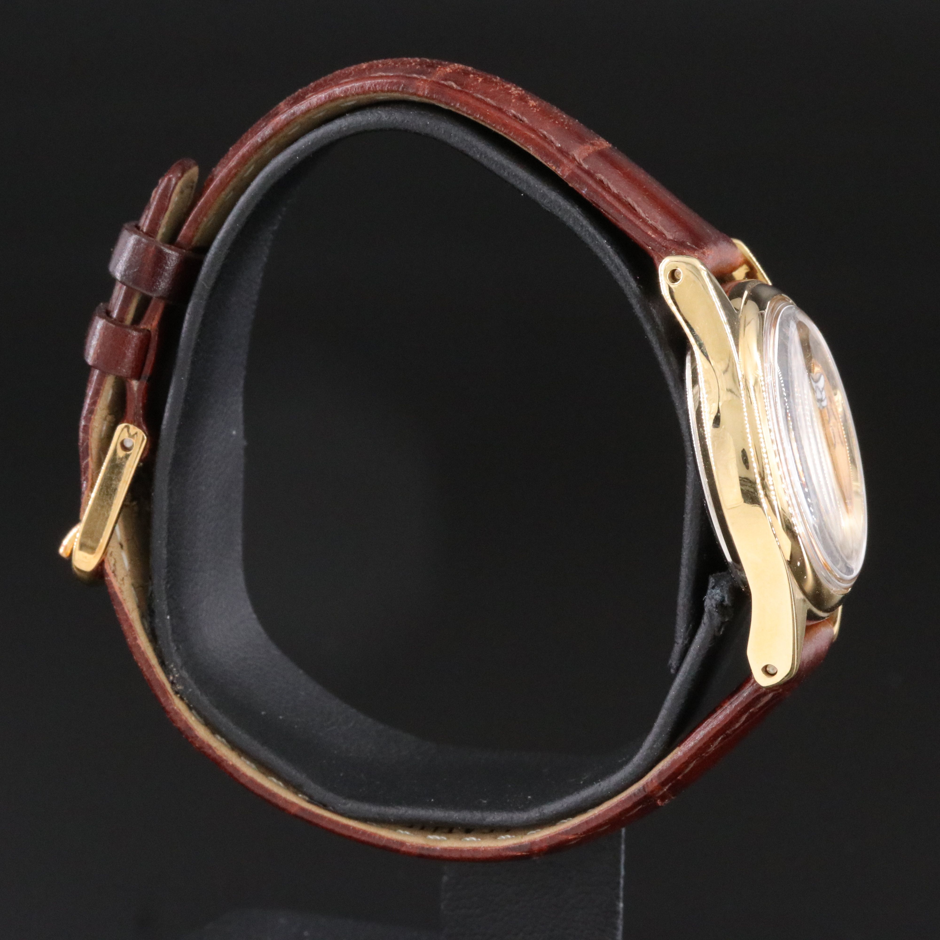 Disney's Minnie Mouse Gold-Tone Quartz Watch