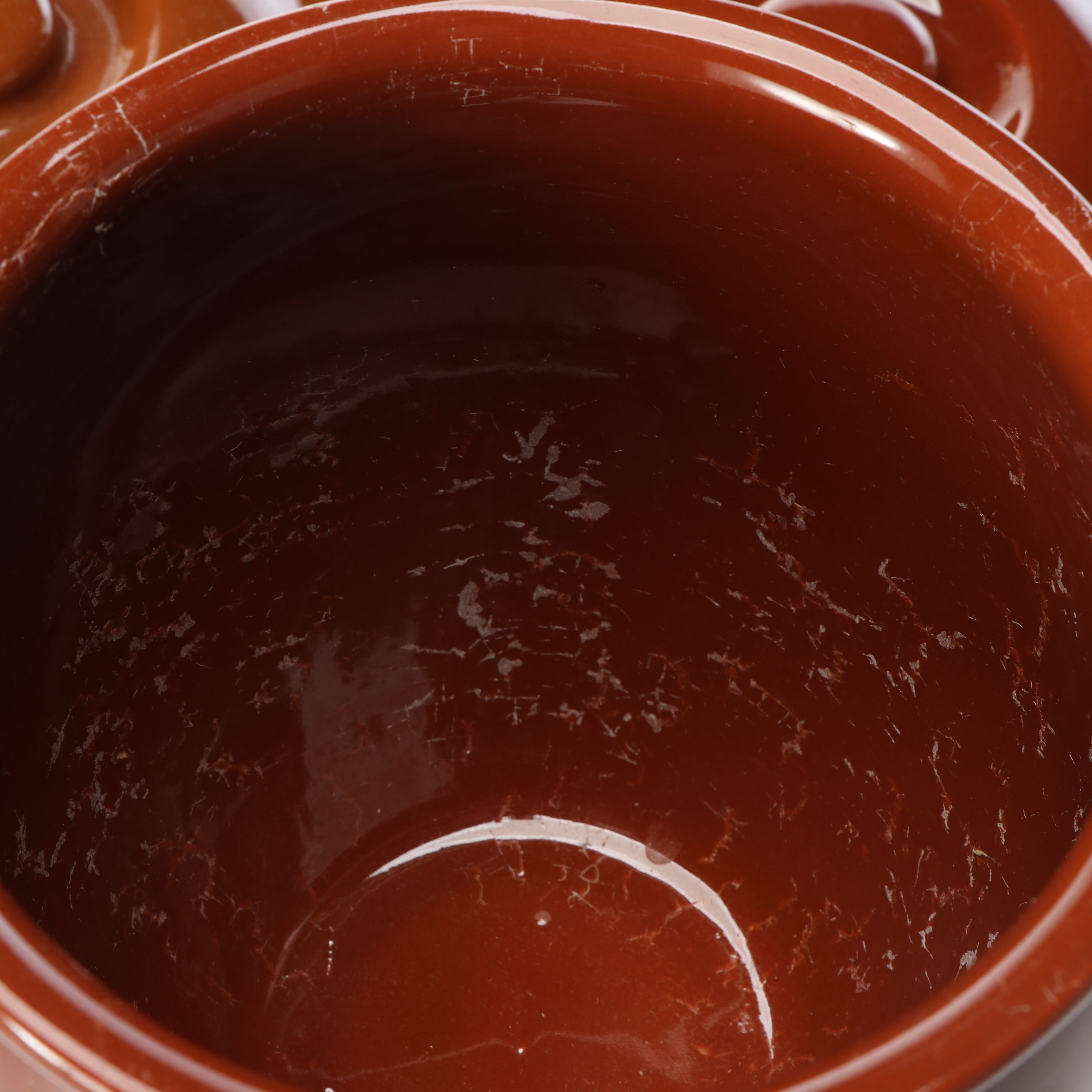 Japanese Glazed Earthenware Crocks and Sauce Jars