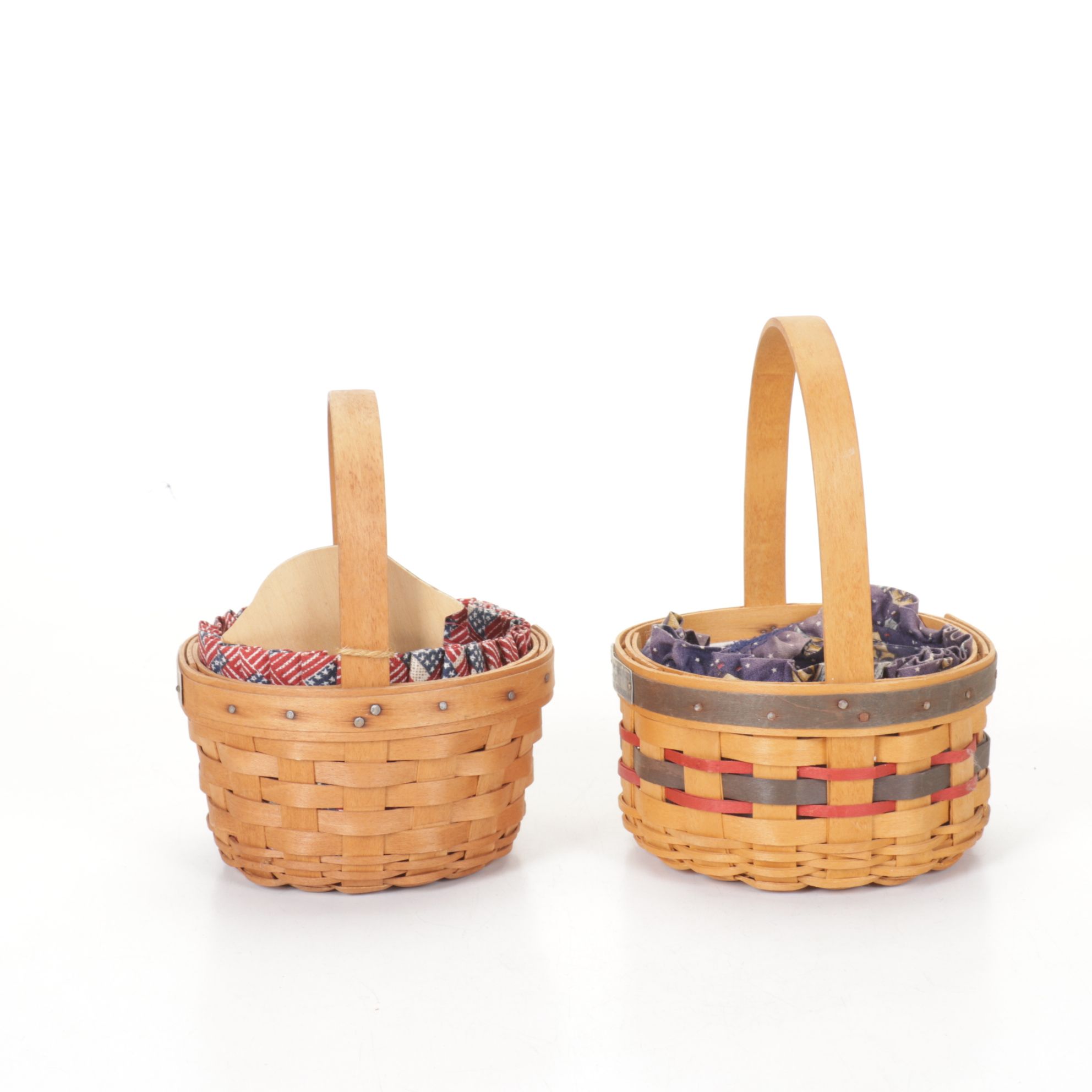 Longaberger Inaugural Baskets with Fourth of July & More Patriotic Woven Baskets