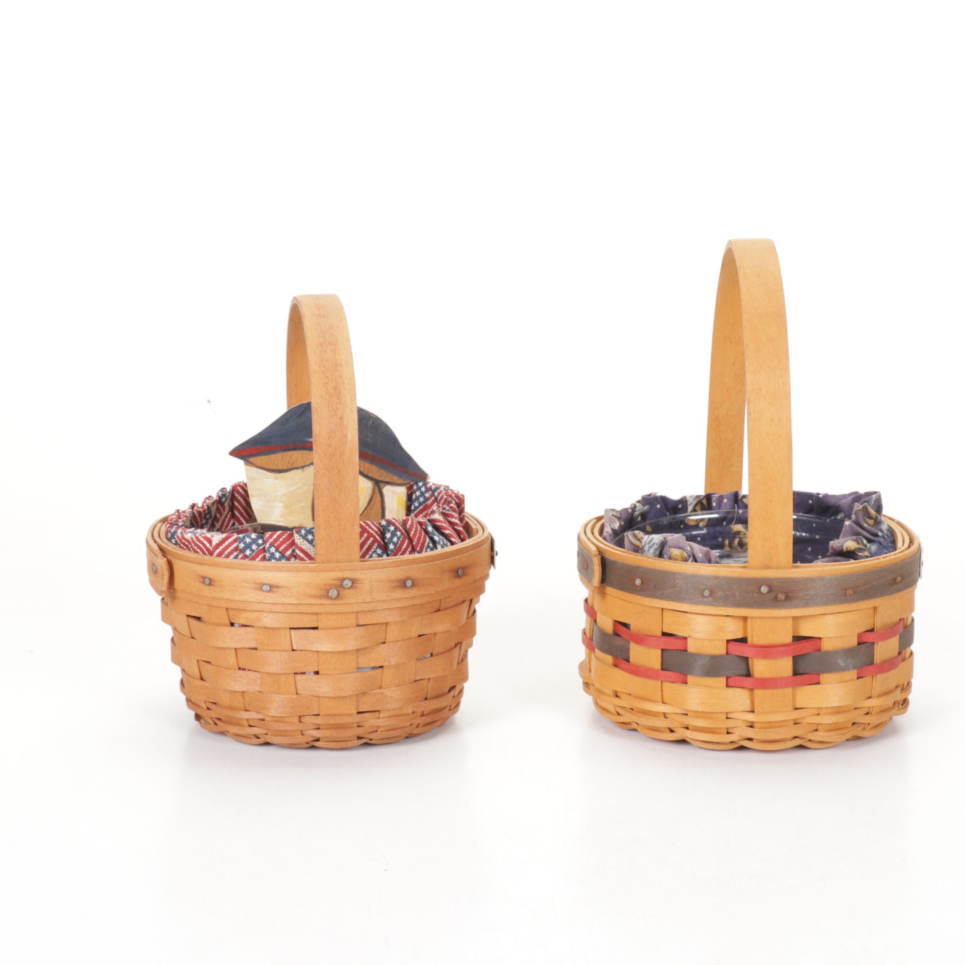 Longaberger Inaugural Baskets with Fourth of July & More Patriotic Woven Baskets