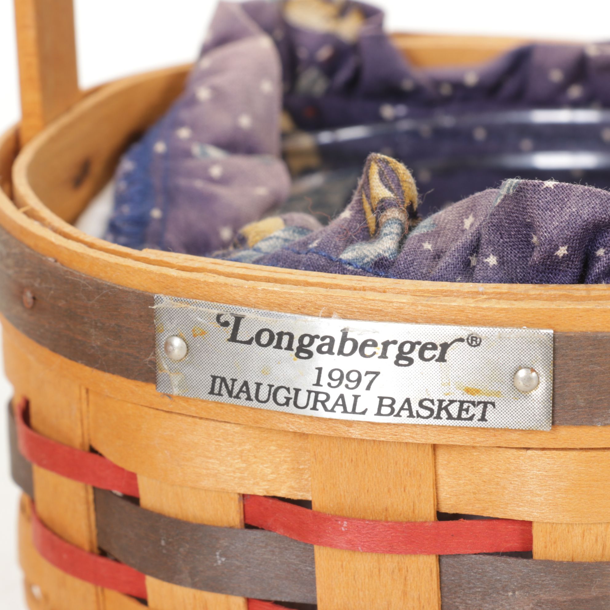 Longaberger Inaugural Baskets with Fourth of July & More Patriotic Woven Baskets