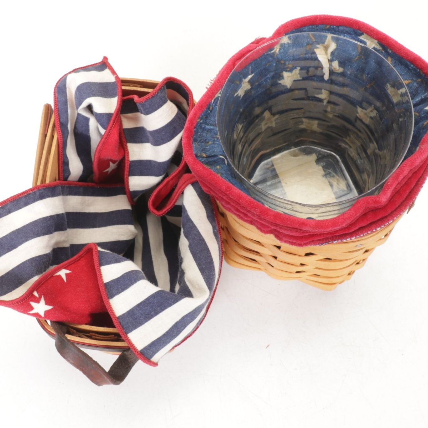 Longaberger Inaugural Baskets with Fourth of July & More Patriotic Woven Baskets
