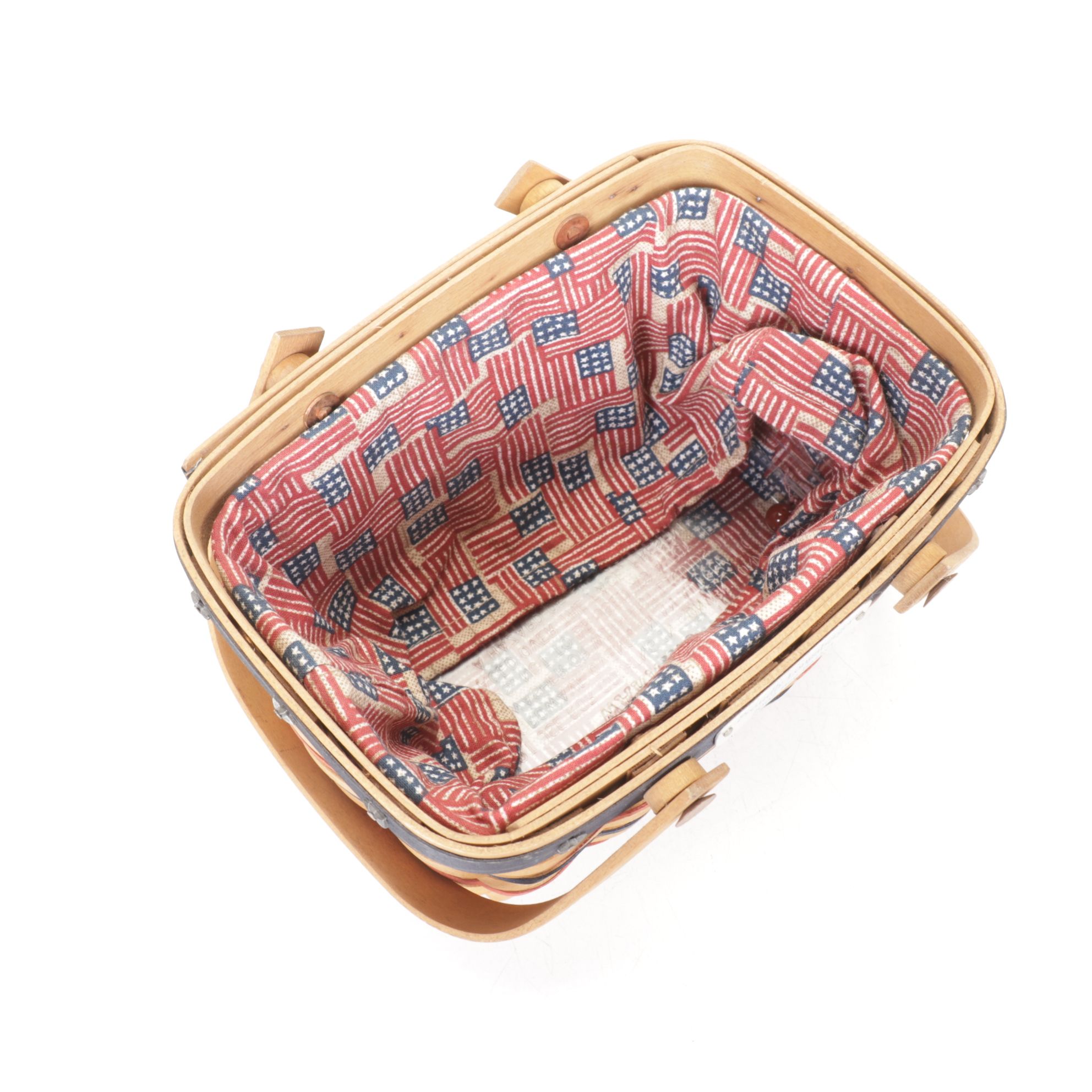 Longaberger Inaugural Baskets with Fourth of July & More Patriotic Woven Baskets