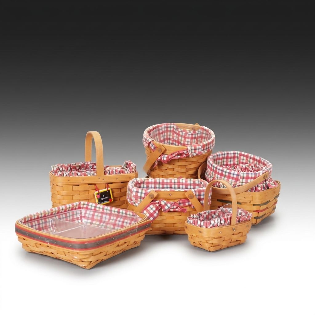 Longaberger Woven Biscuit, Fruit and Other Baskets