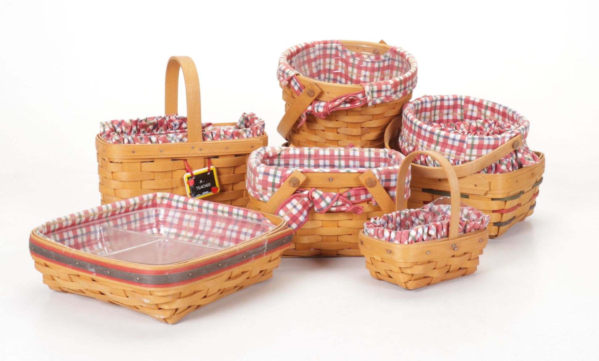 Longaberger Woven Biscuit, Fruit and Other Baskets