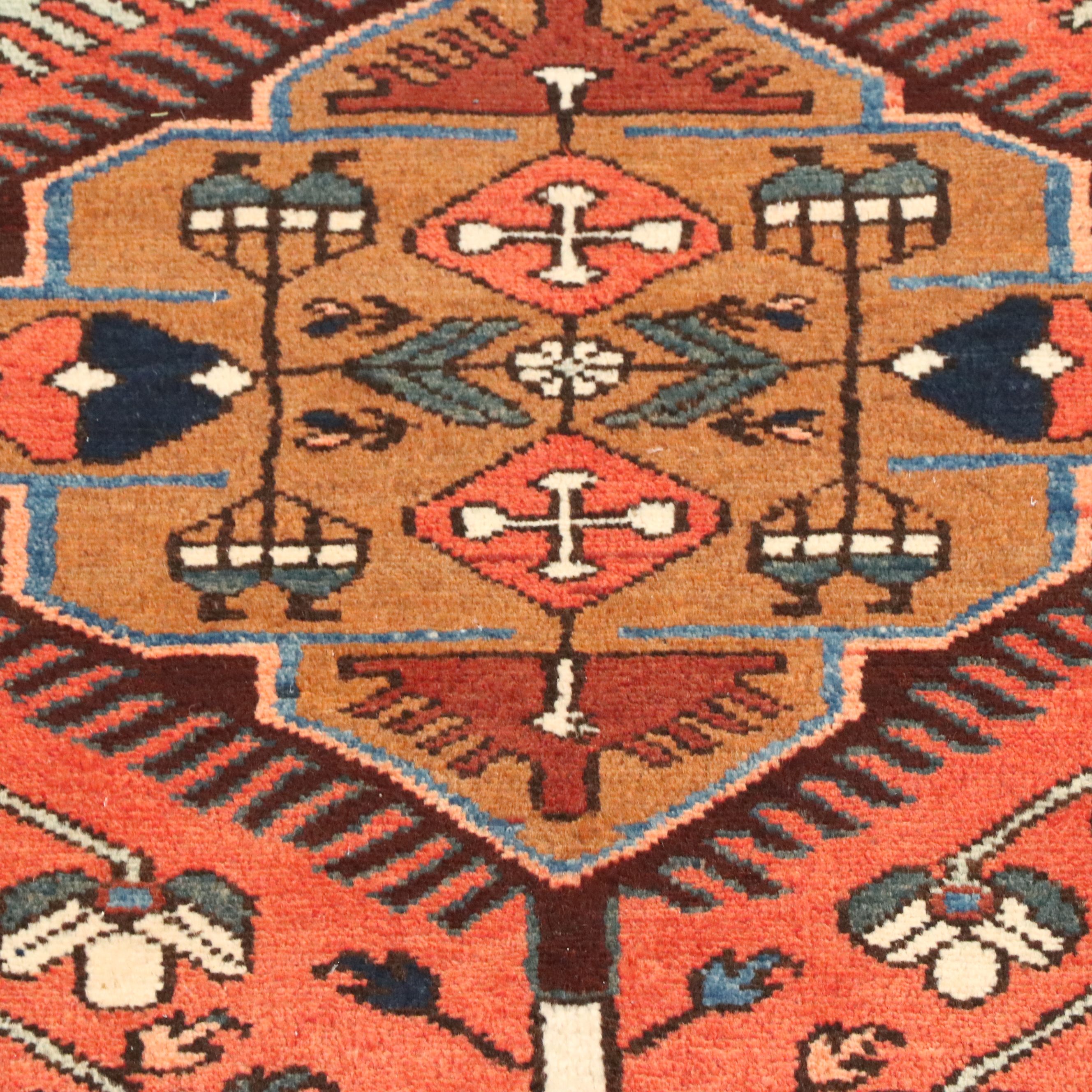 3'3 x 10'1 Hand-Knotted Persian Hamadan Long Rug