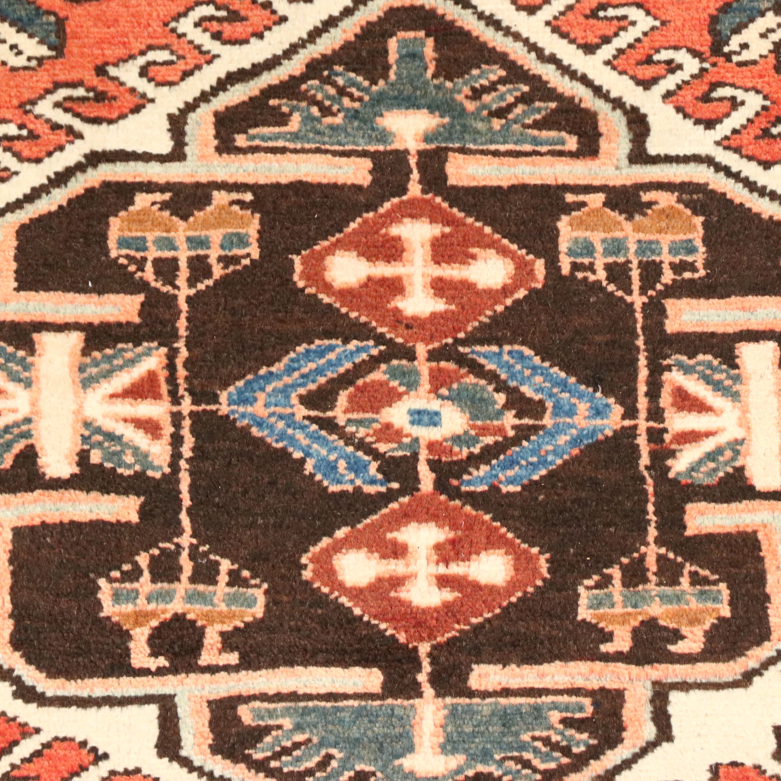 3'3 x 10'1 Hand-Knotted Persian Hamadan Long Rug