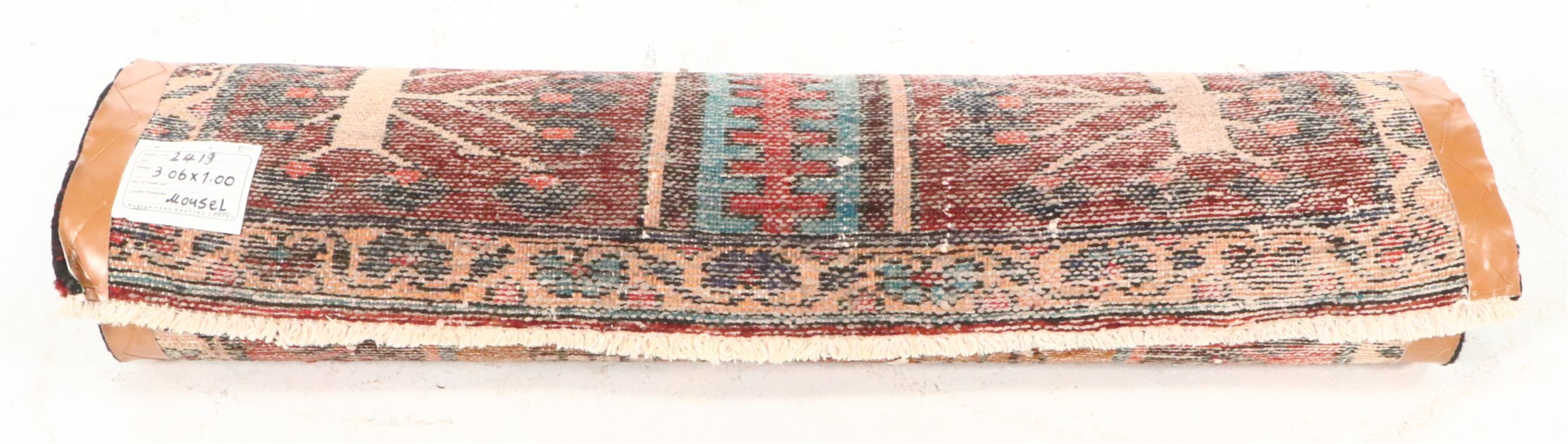 3'3 x 10'1 Hand-Knotted Persian Hamadan Long Rug