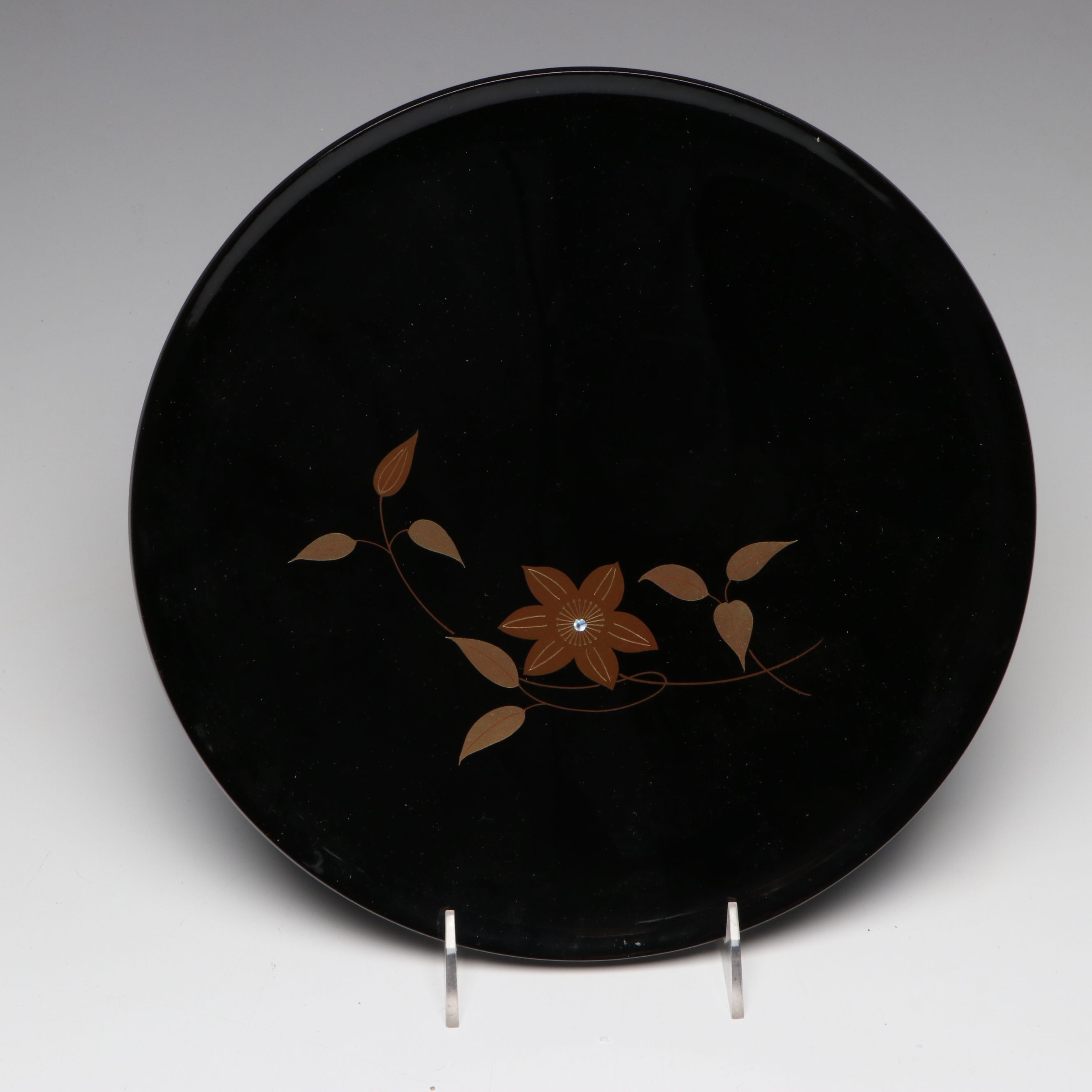 Japanese Lacquerware with Other Plates, Bowls and More, Mid to Late 20th Century