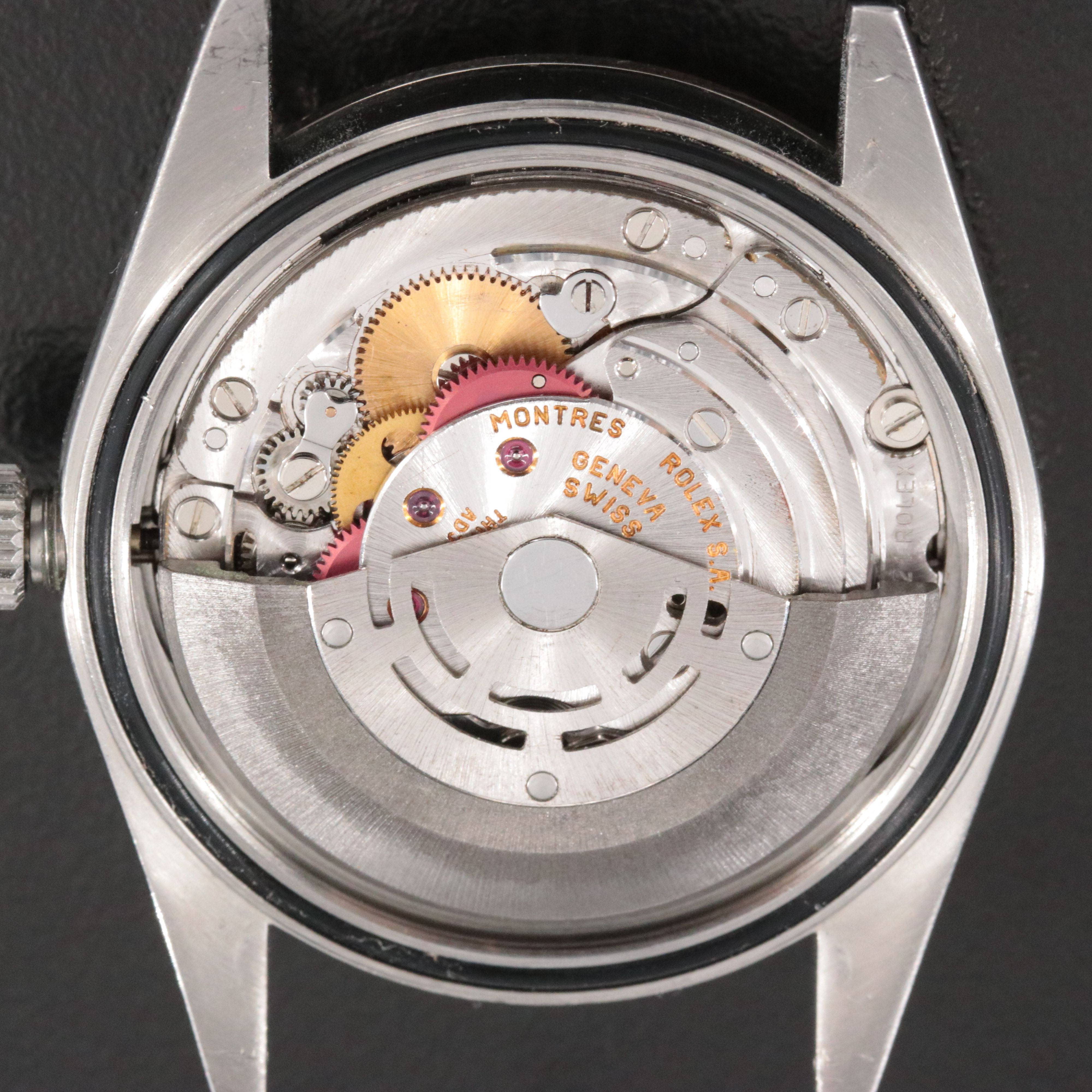 2000 Rolex Custom Diamond Pink Dial Datejust Watch Model 16234