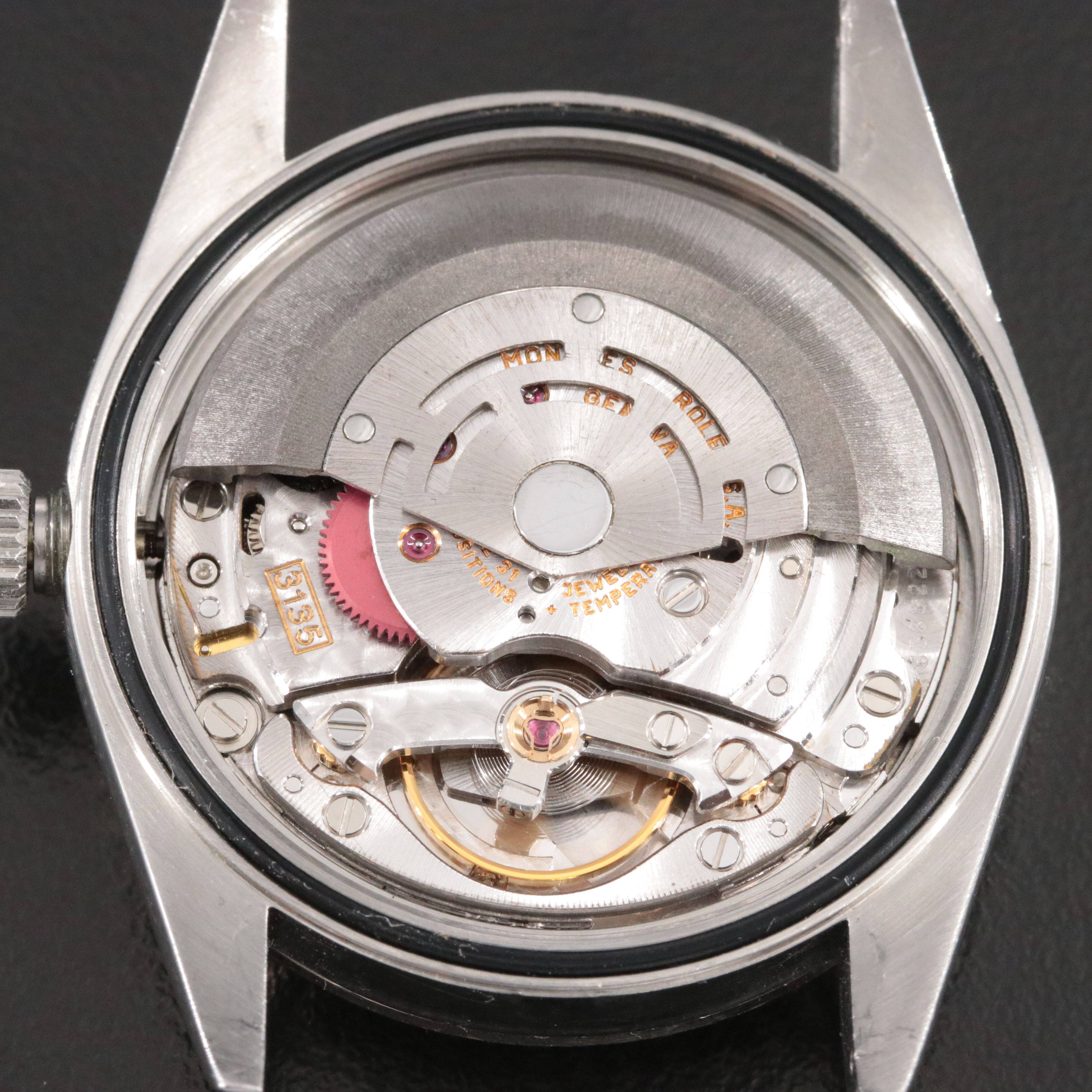 2000 Rolex Custom Diamond Pink Dial Datejust Watch Model 16234