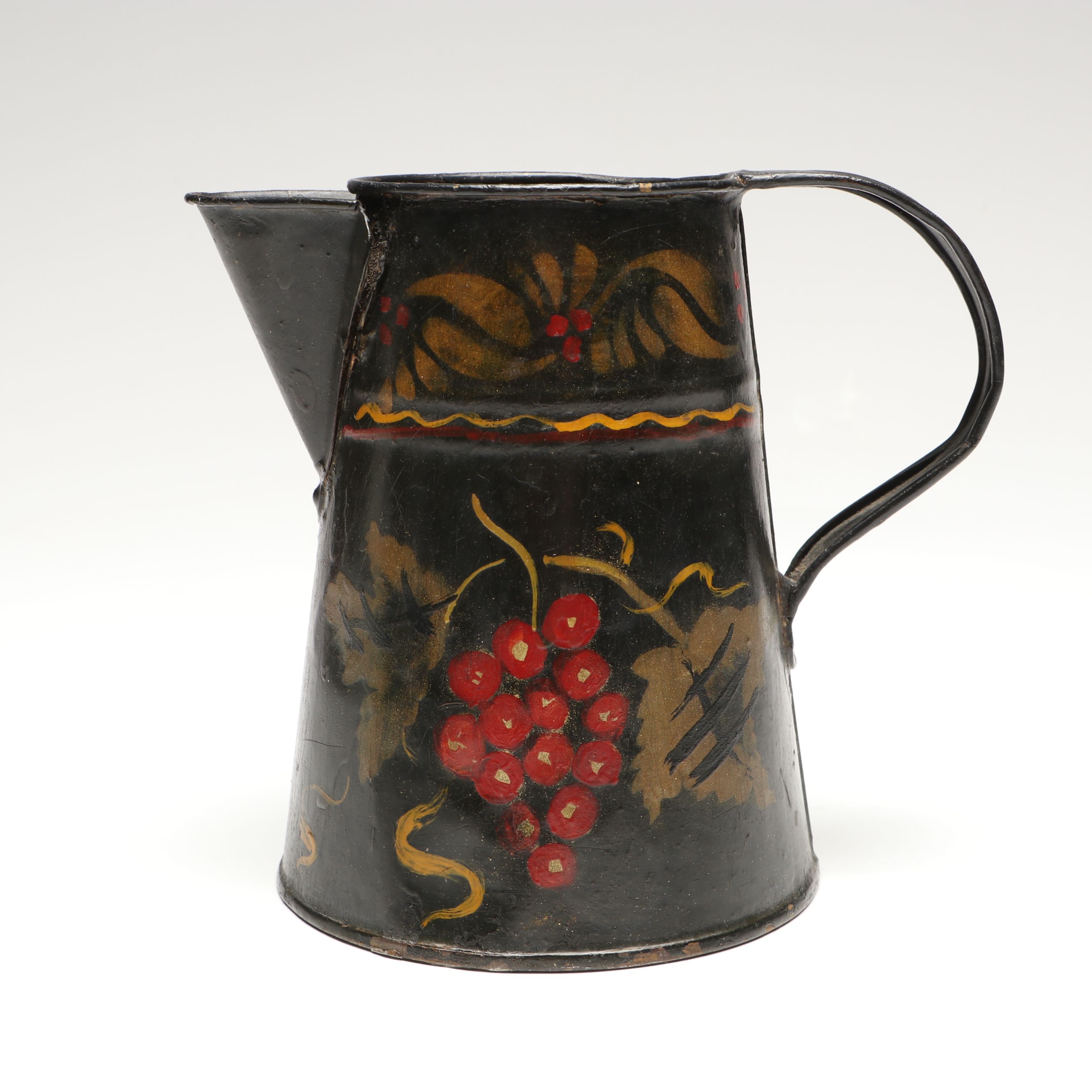 English Style Toleware Trays and Pitcher, Mid-20th Century