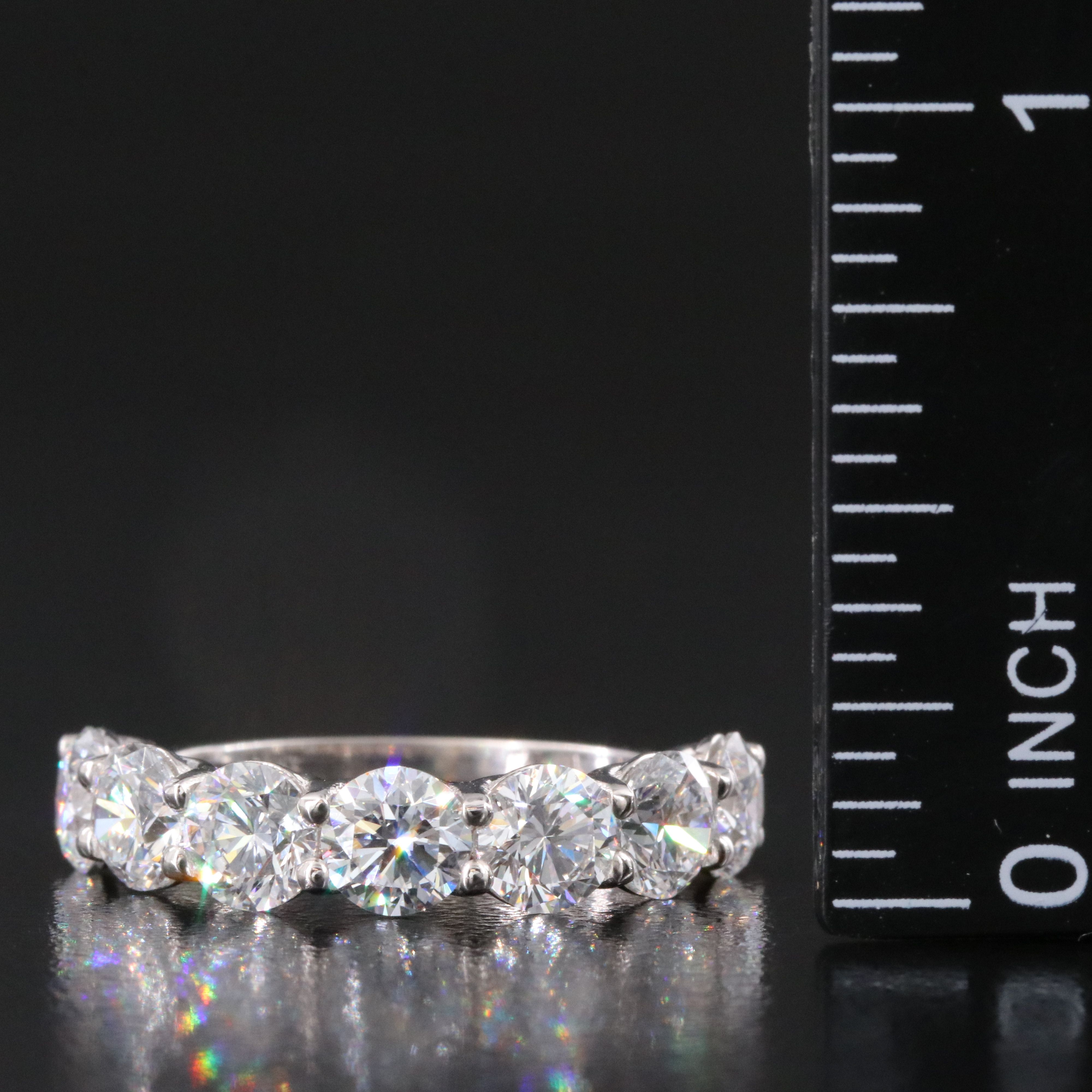 14K 3.25  CTW Lab Grown Diamond Ring with IGI Jewelry Report