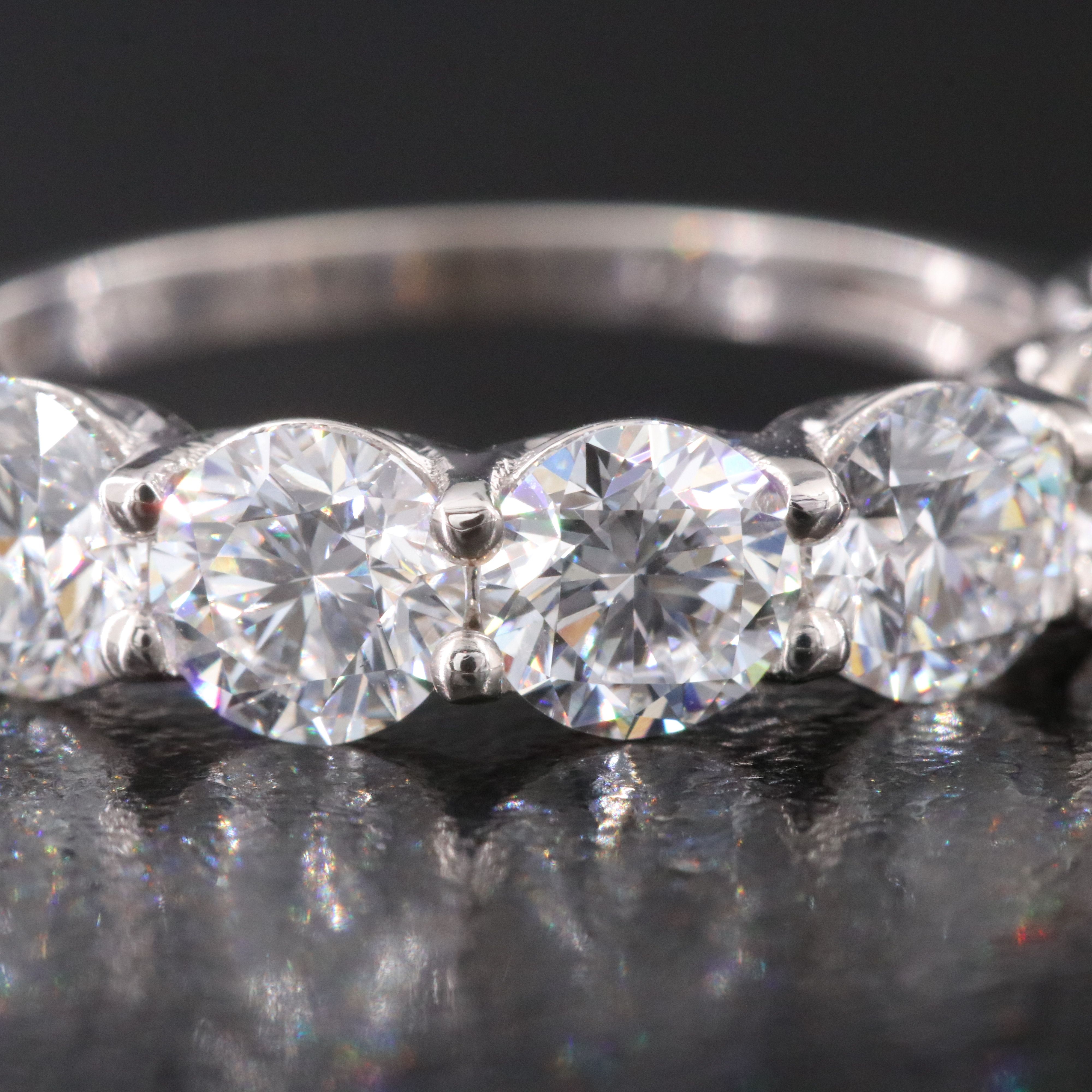 14K 3.25  CTW Lab Grown Diamond Ring with IGI Jewelry Report