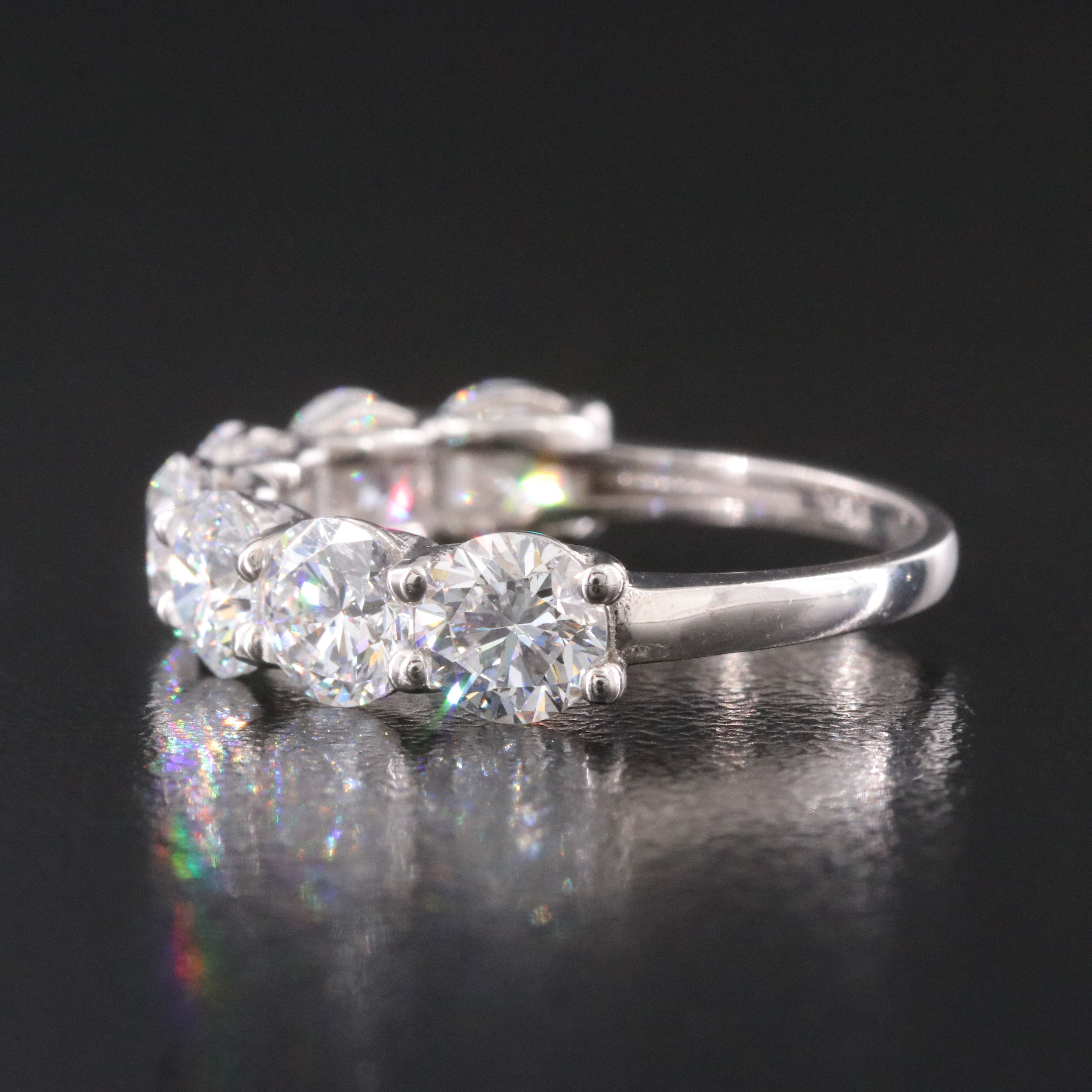 14K 3.25  CTW Lab Grown Diamond Ring with IGI Jewelry Report