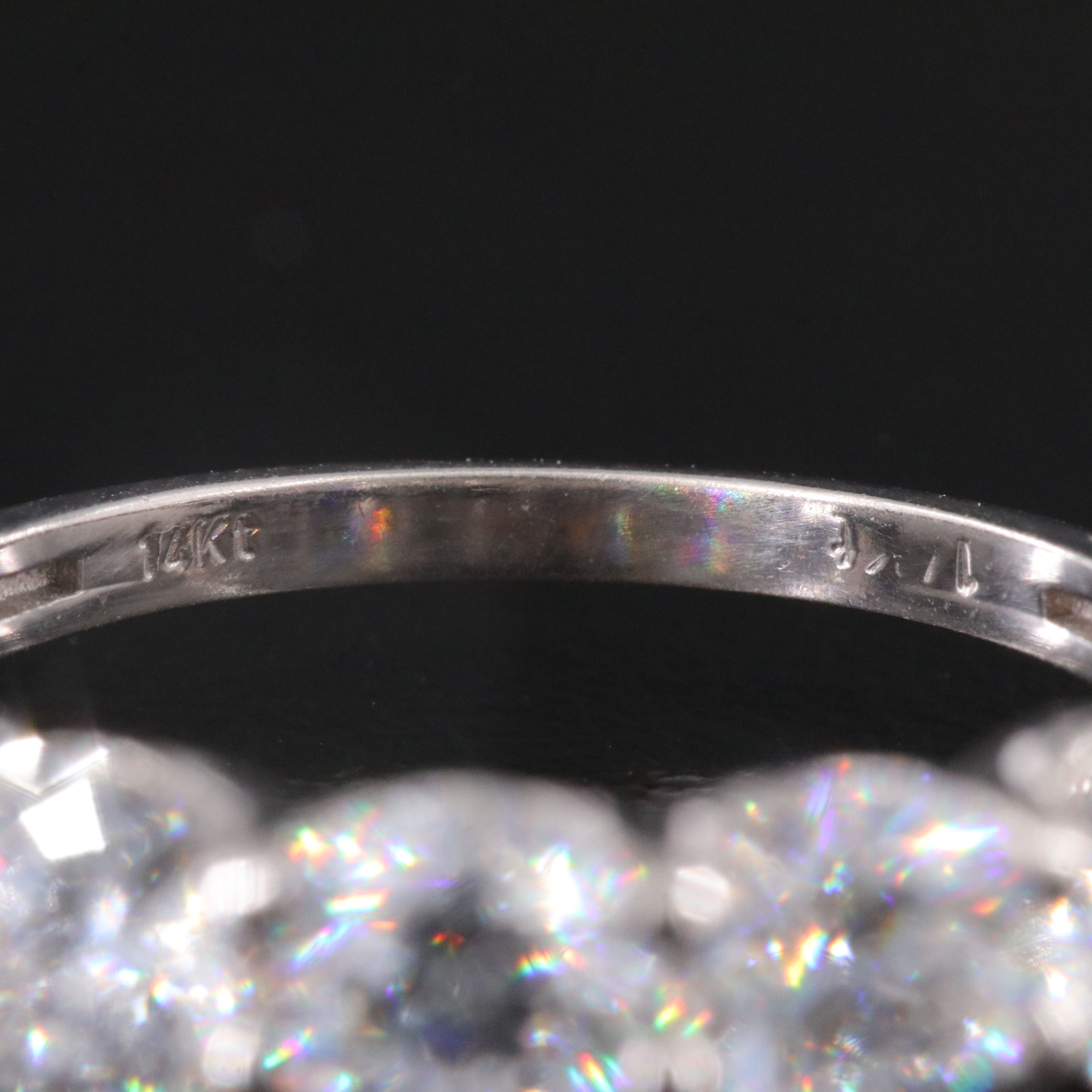 14K 3.25  CTW Lab Grown Diamond Ring with IGI Jewelry Report