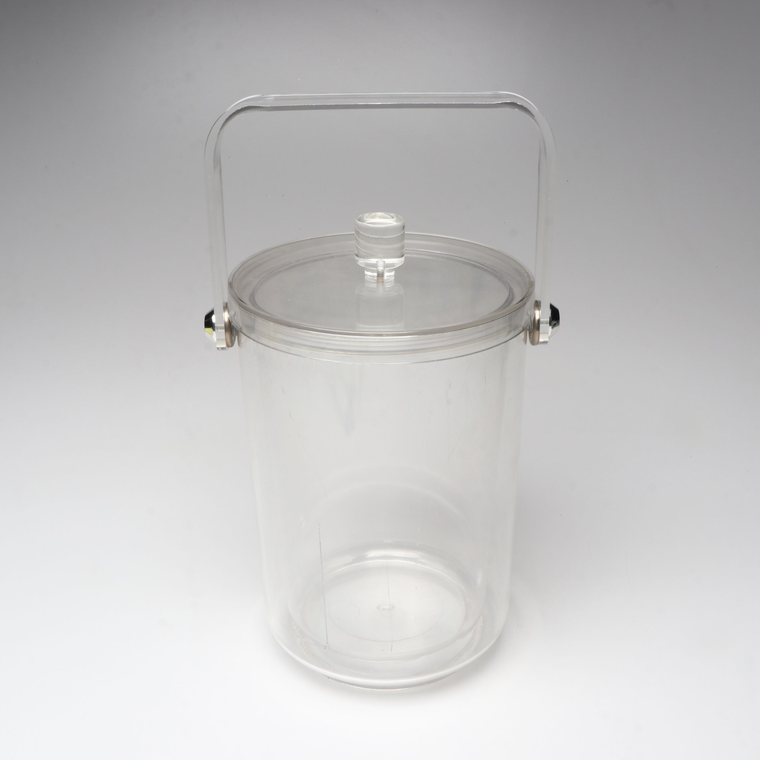 Luciana Roselli Retro Melamine Serving Trays with Acrylic Champagne Bucket