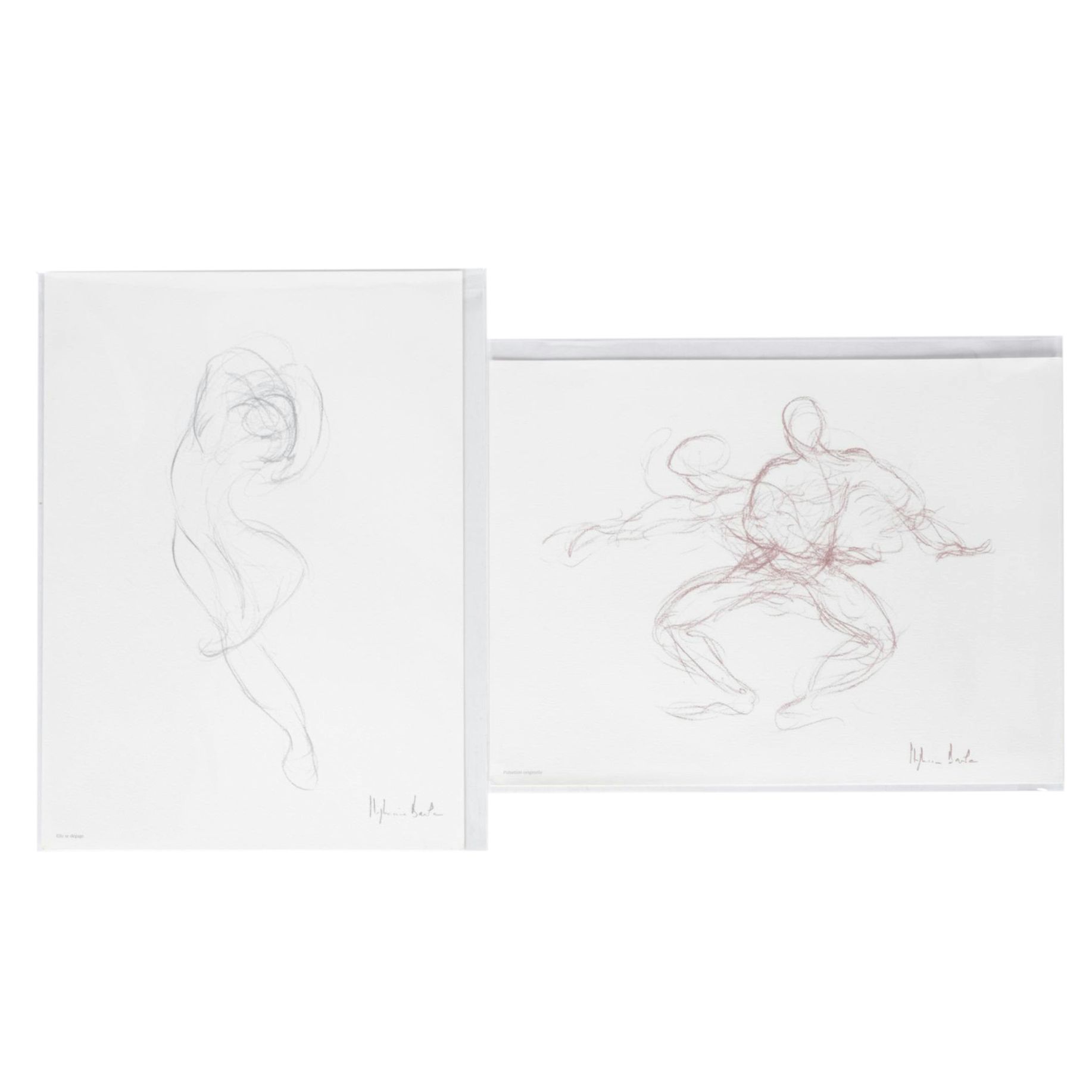 Stéphanie Barba Figurative Photogravure from "Le Sacre du Printemps"