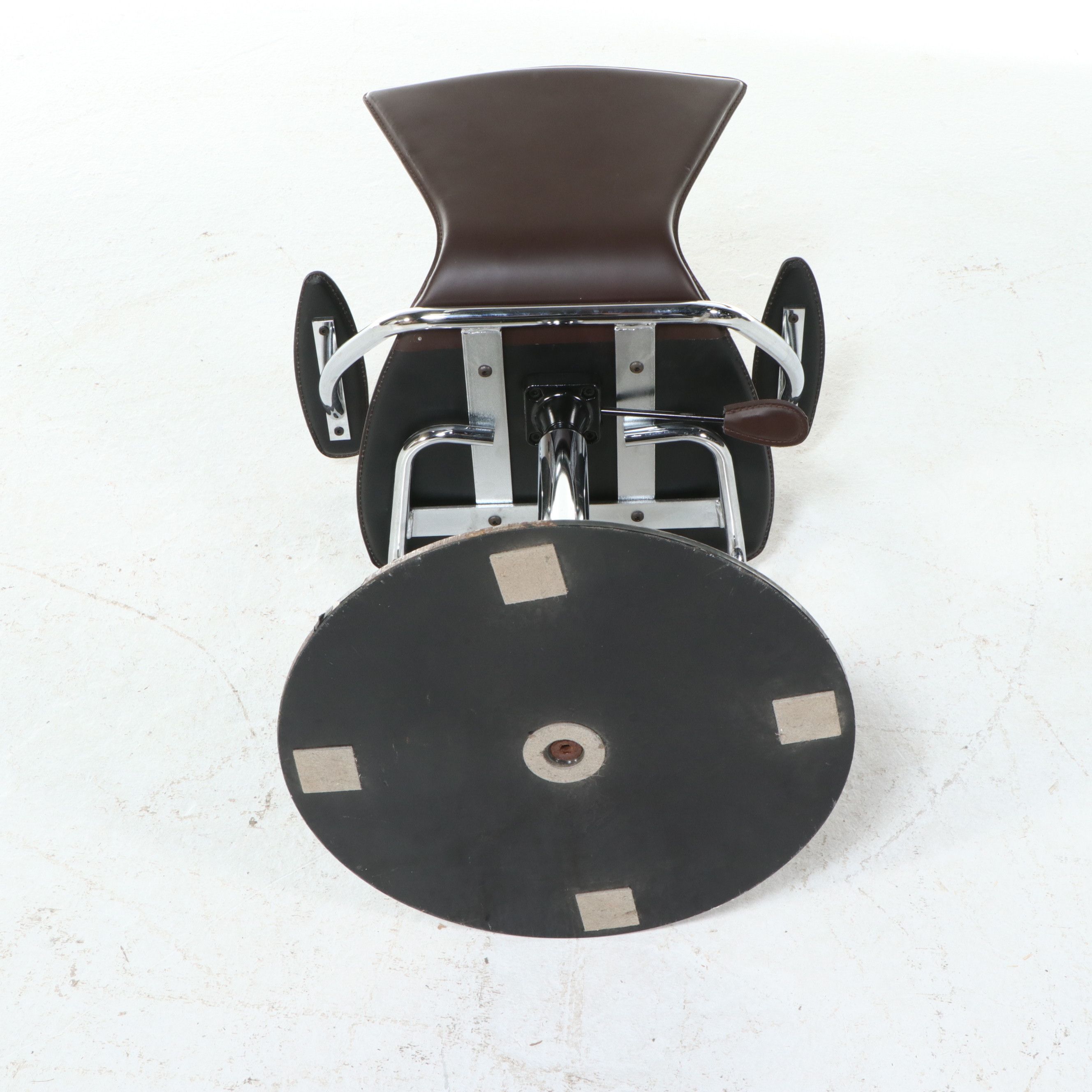 Set of Four Italian Postmodern Style Adjustable Swivel Chairs