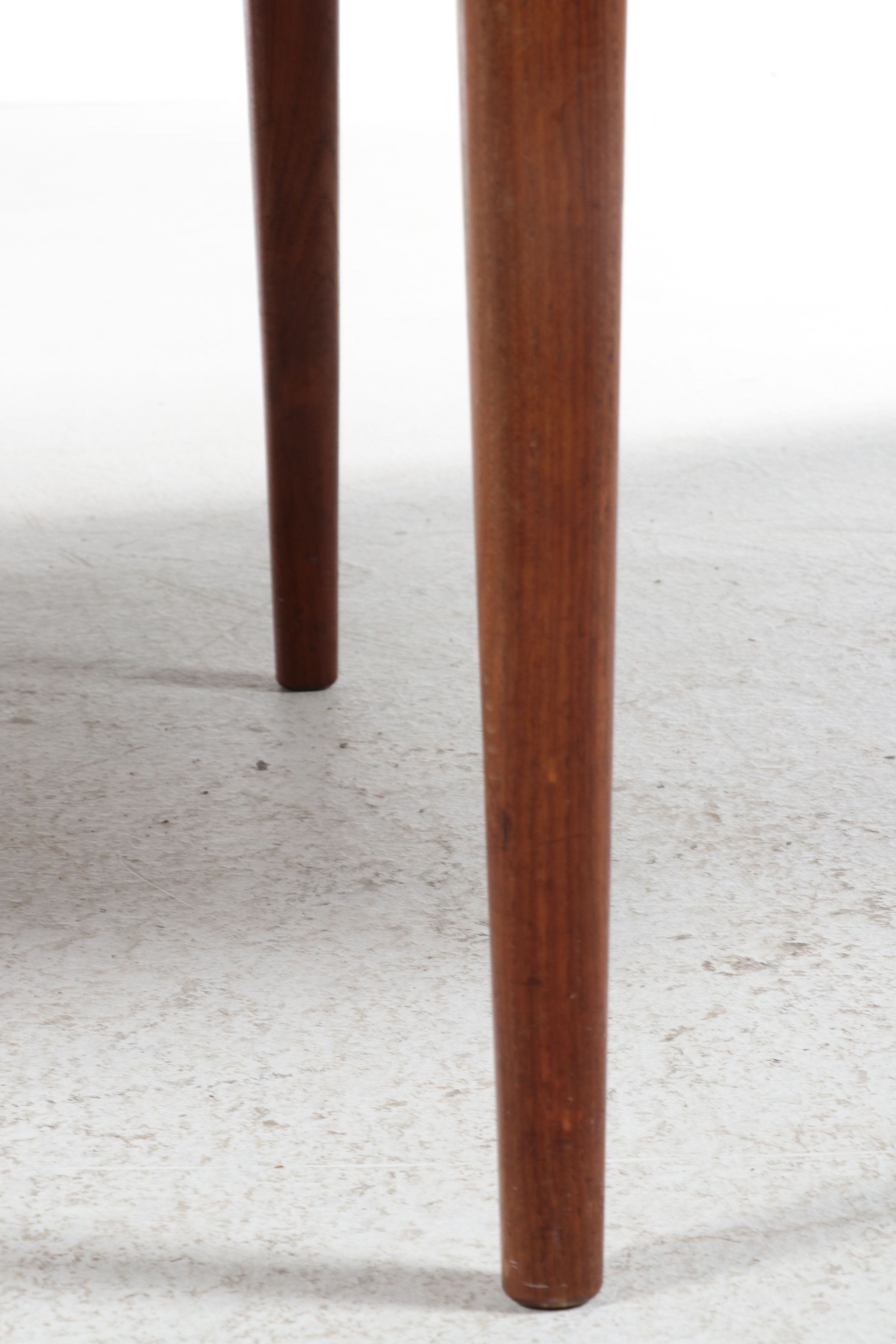 Danish Modern  Style Teak Draw-Leaf Dining Table, Mid to Late 20th Century