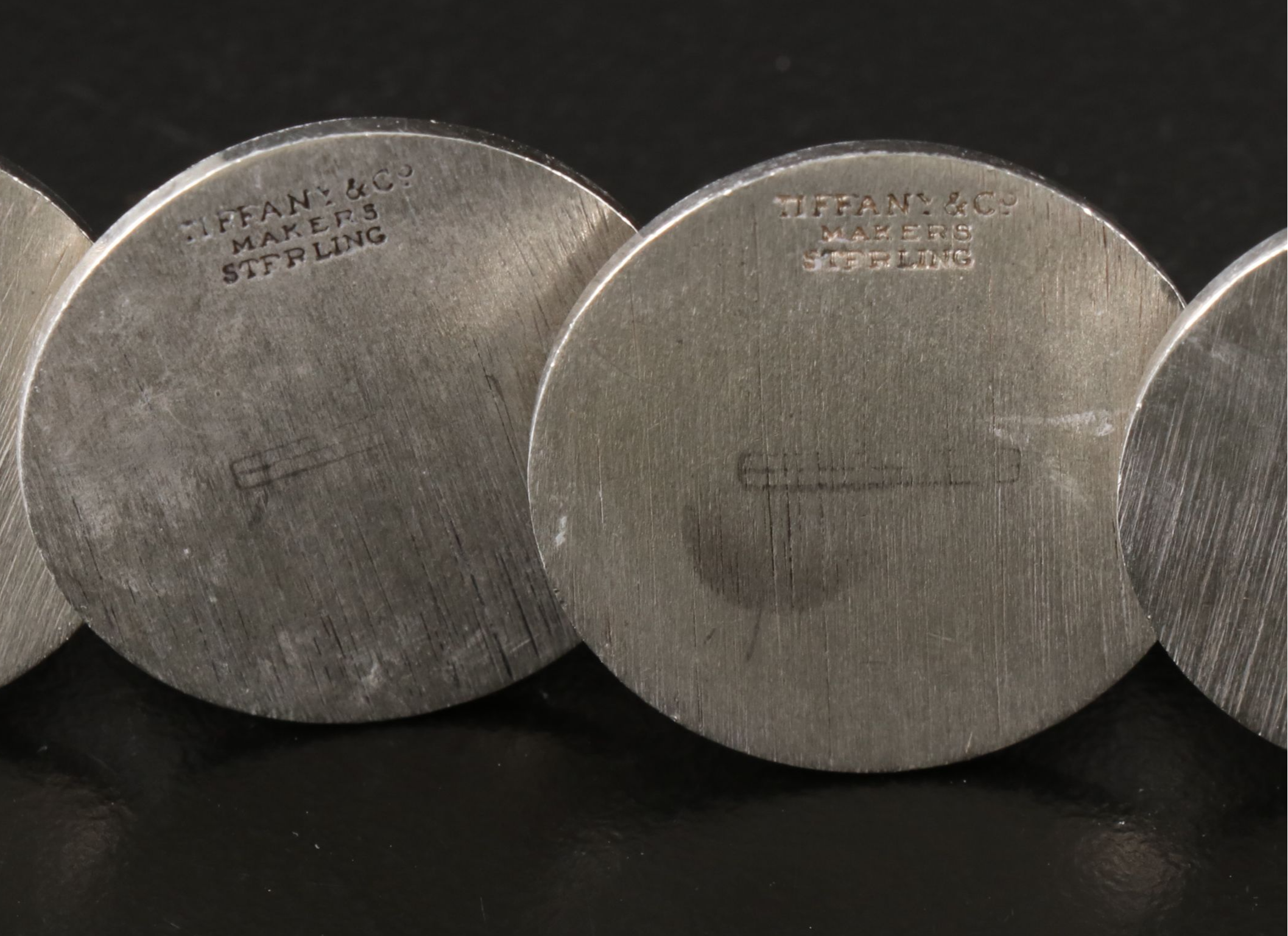 Tiffany & Co. Sterling Silver Shell Place Card Holders
