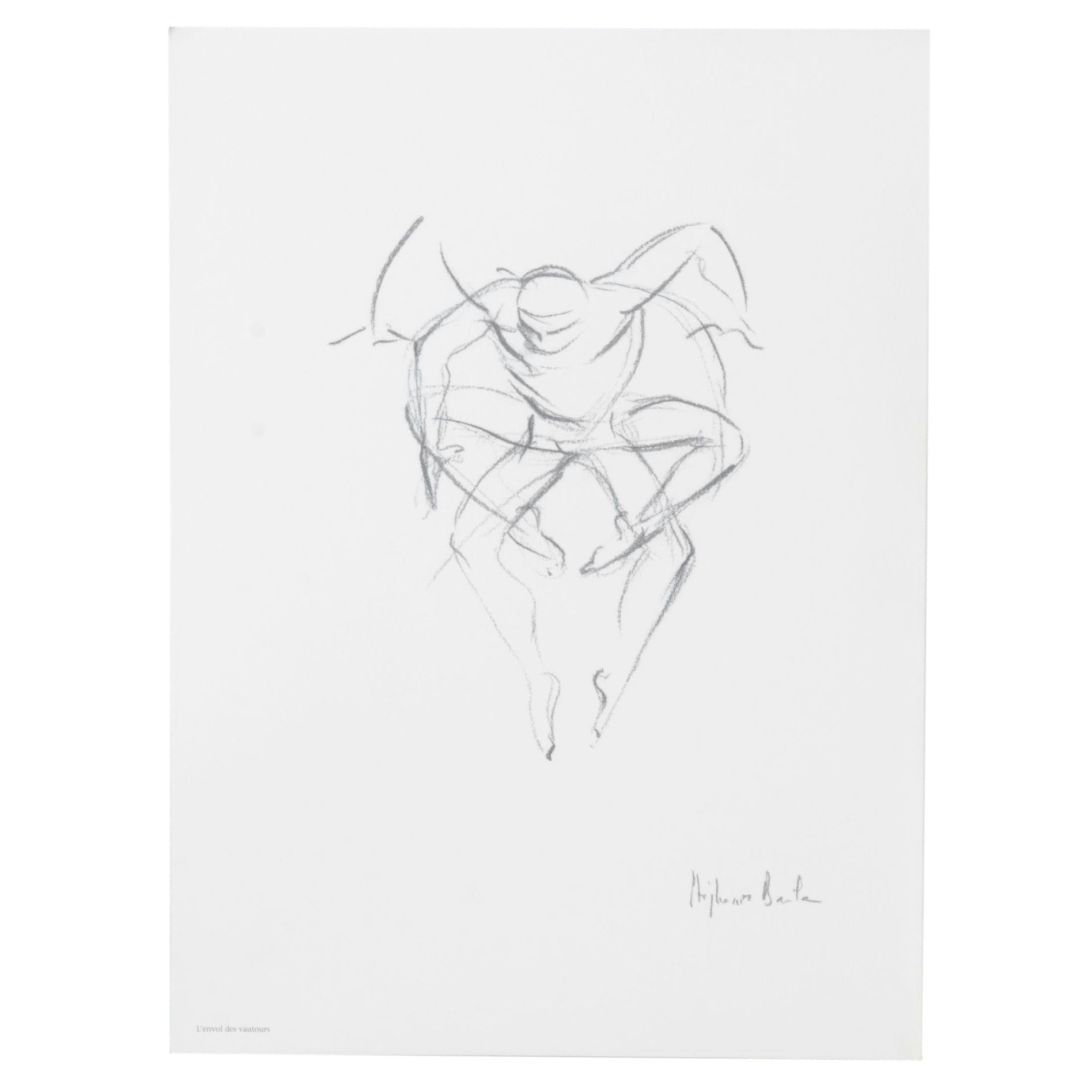 Stéphanie Barba Photogravure "L'envol Des Voutours" from "Le Sacre du Printemps"