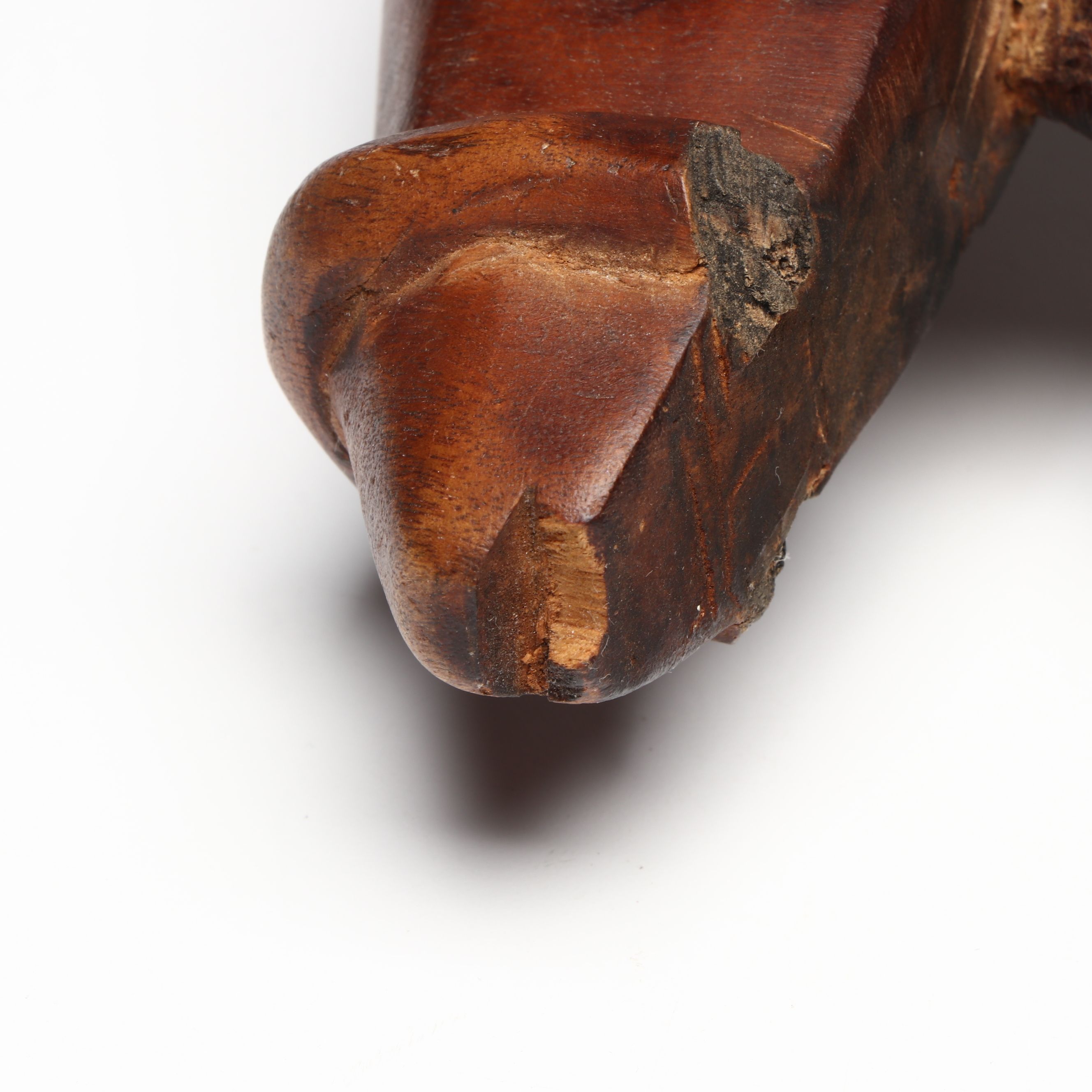 West African Dogon "Aduno Koro" Ark Carved Wood Ritual Vessel