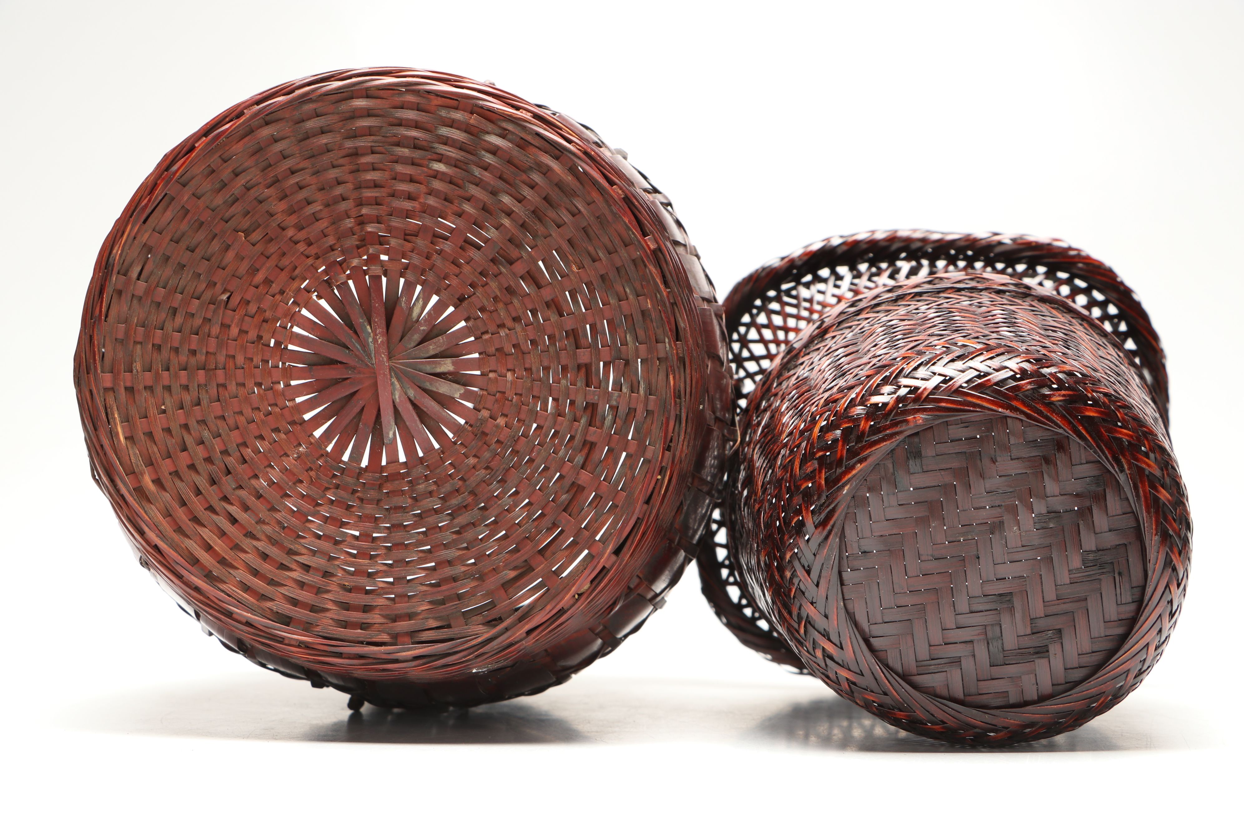 Japanese Handcrafted Bamboo Baskets