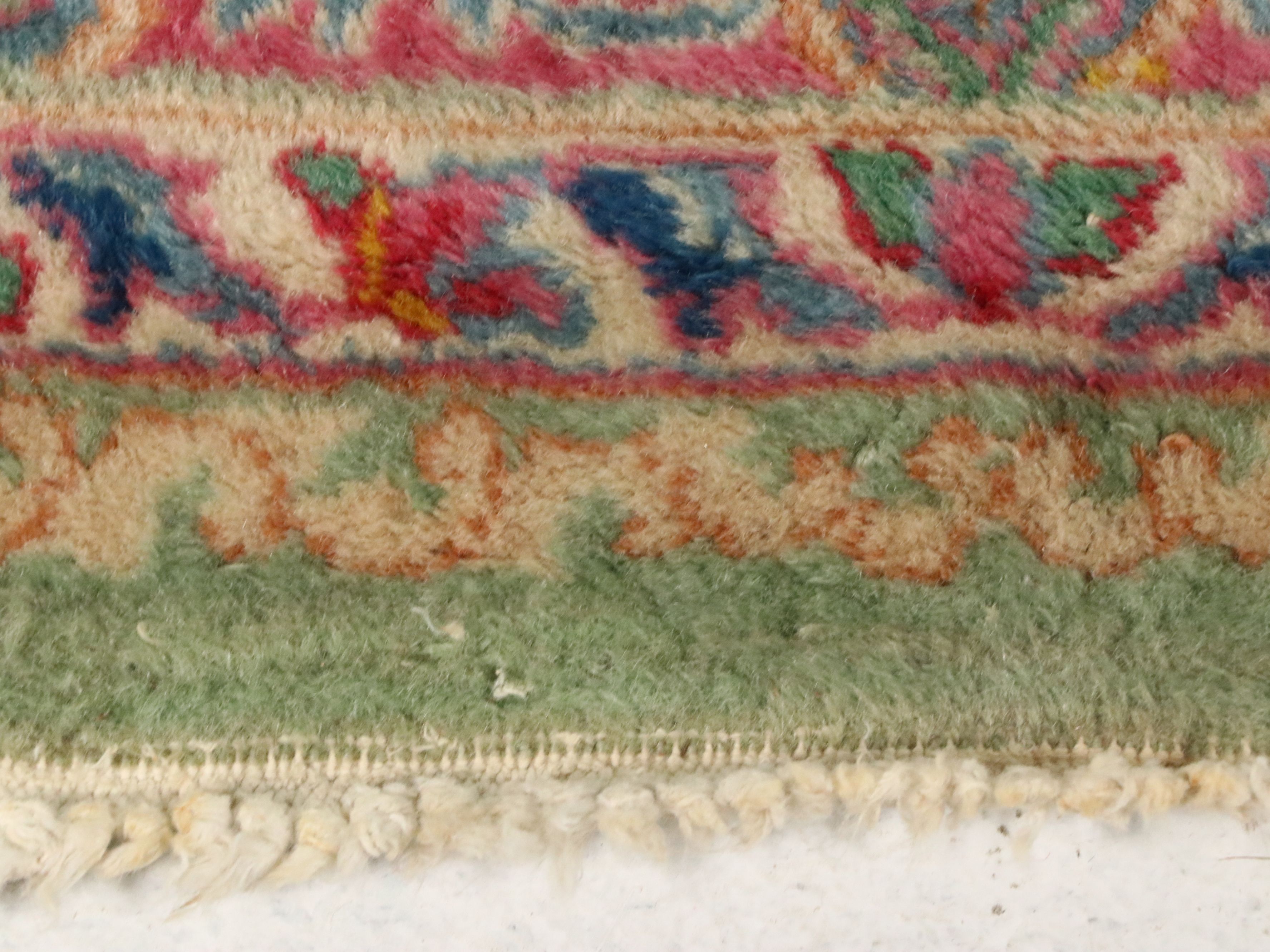 9'9 x 14' Hand-Knotted Persian Kerman Room-Sized Rug