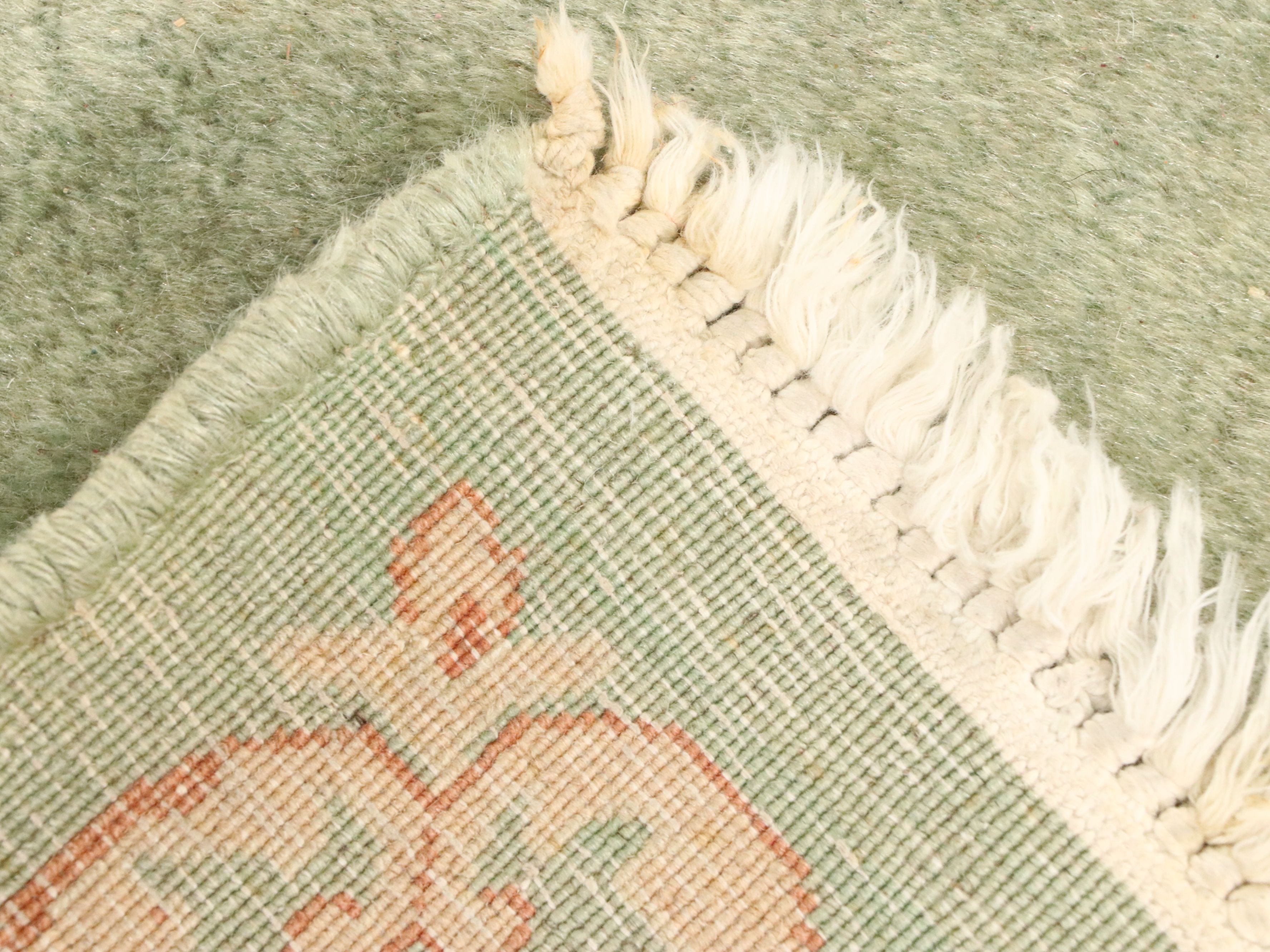 9'9 x 14' Hand-Knotted Persian Kerman Room-Sized Rug