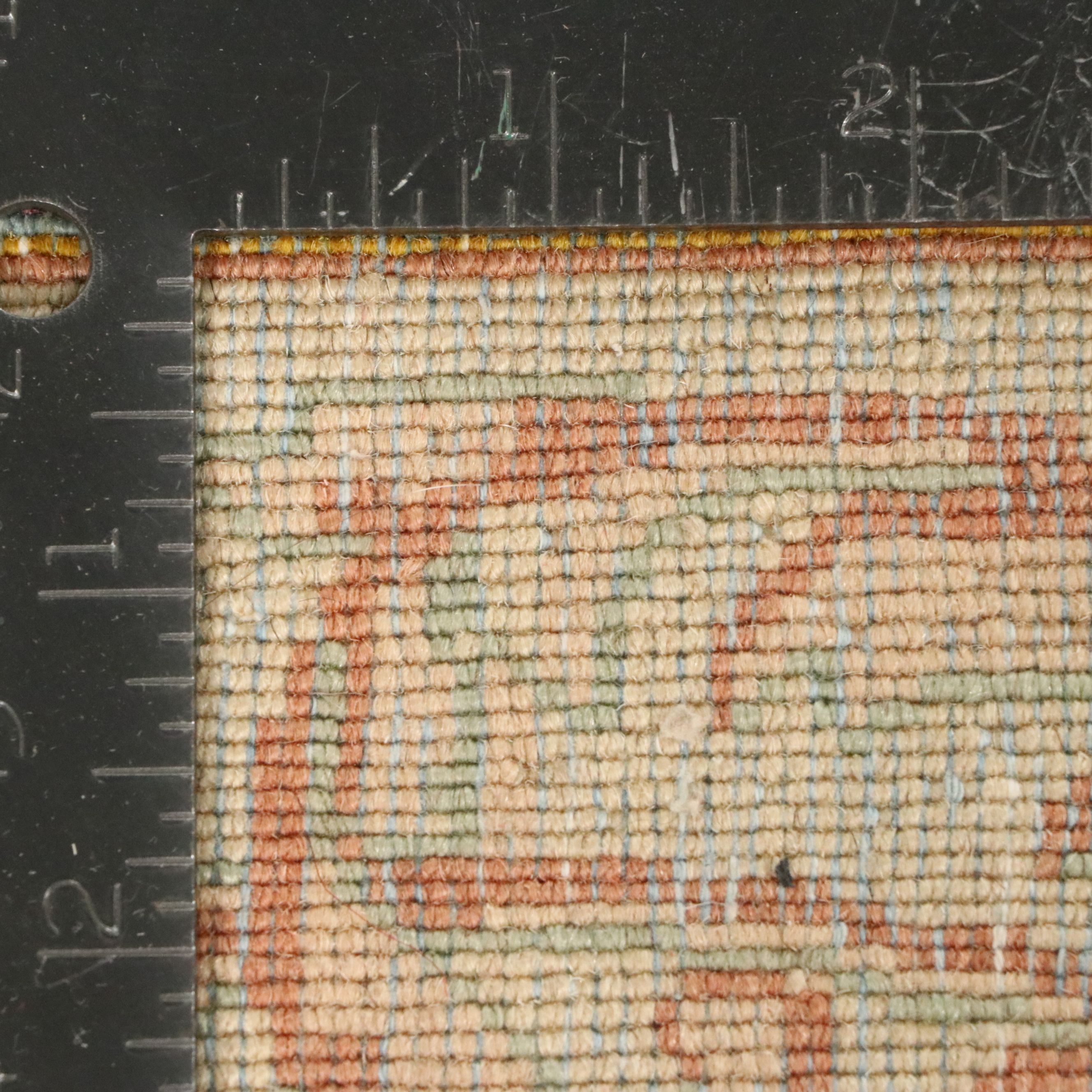 9'9 x 14' Hand-Knotted Persian Kerman Room-Sized Rug