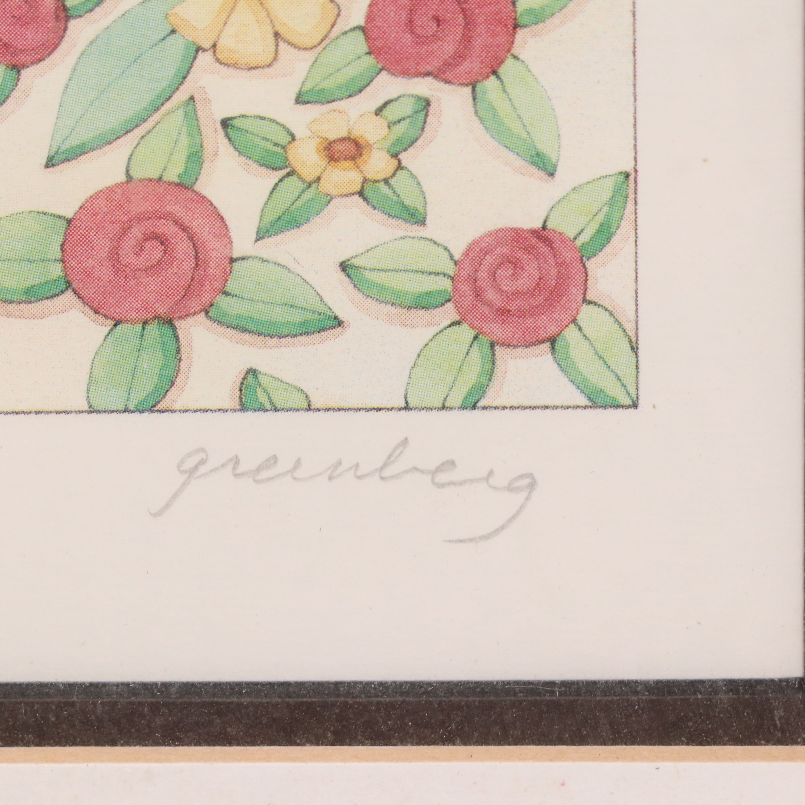 Frances Greenberg Prints "Reclining Reader" and "Piano Player"