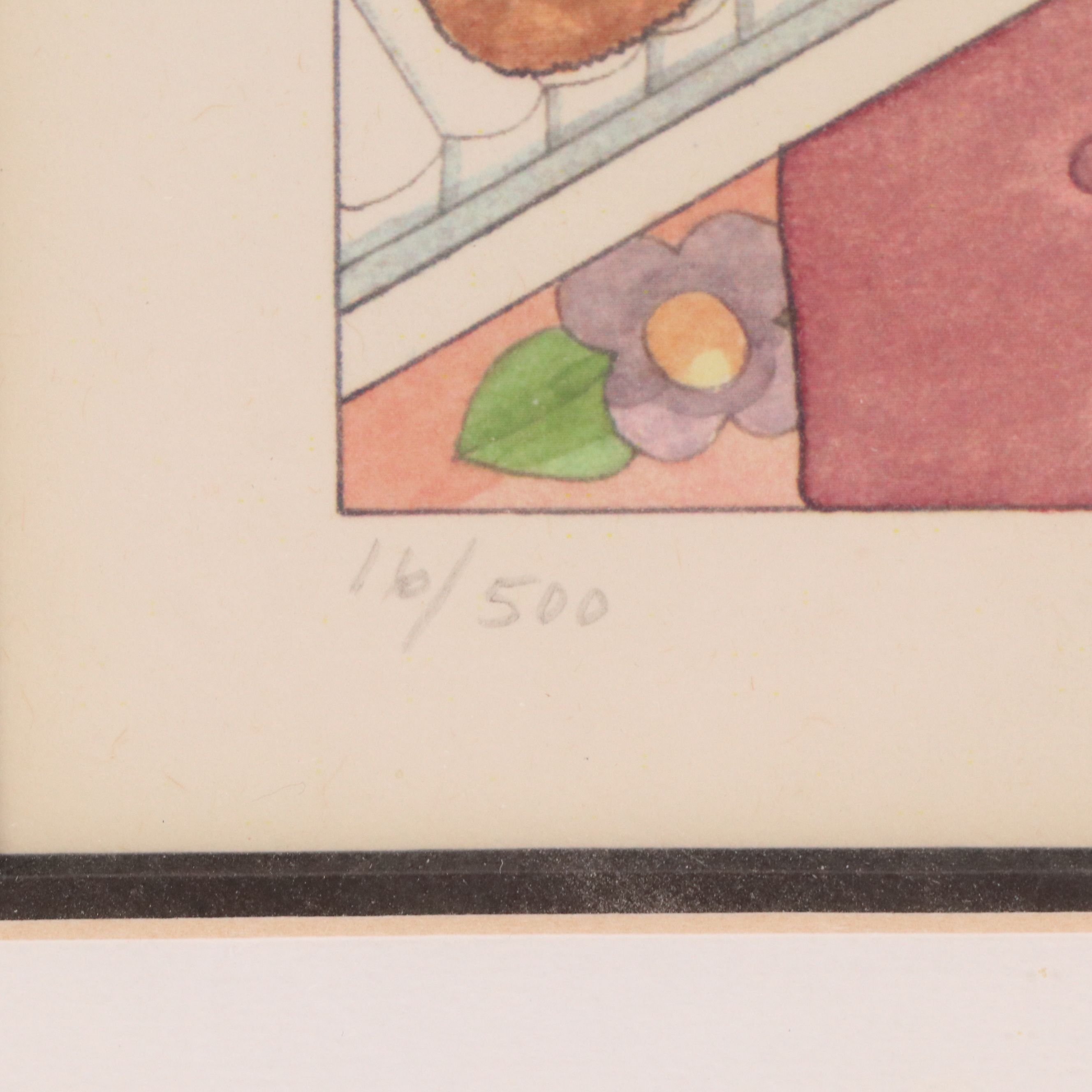 Frances Greenberg Prints "Reclining Reader" and "Piano Player"